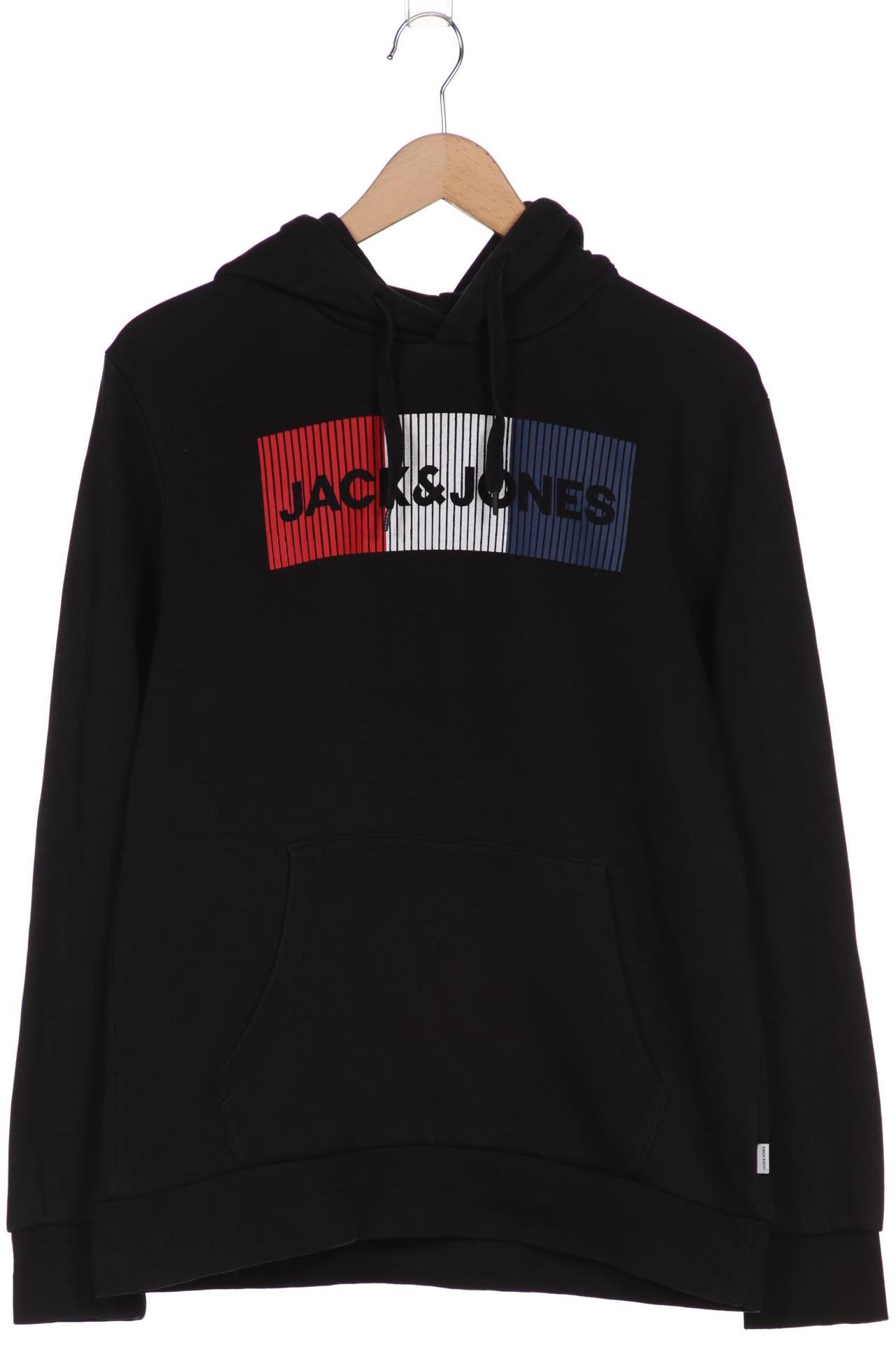 

JACK & JONES Herren Kapuzenpullover, schwarz