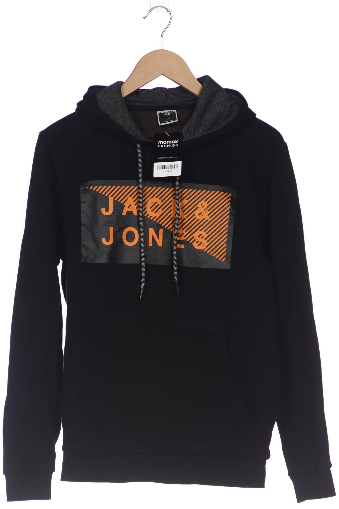 

Jack & Jones Herren Kapuzenpullover, schwarz, Gr. 48