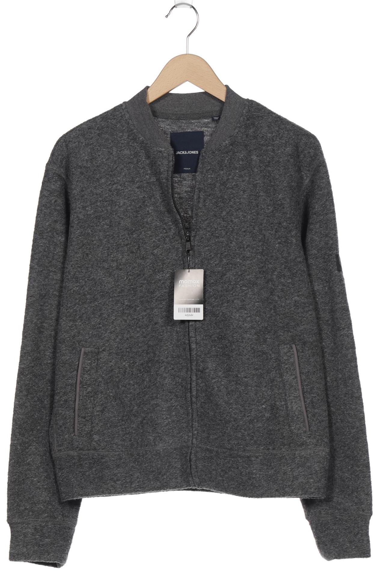 

Jack & Jones Herren Strickjacke, grau, Gr. 52