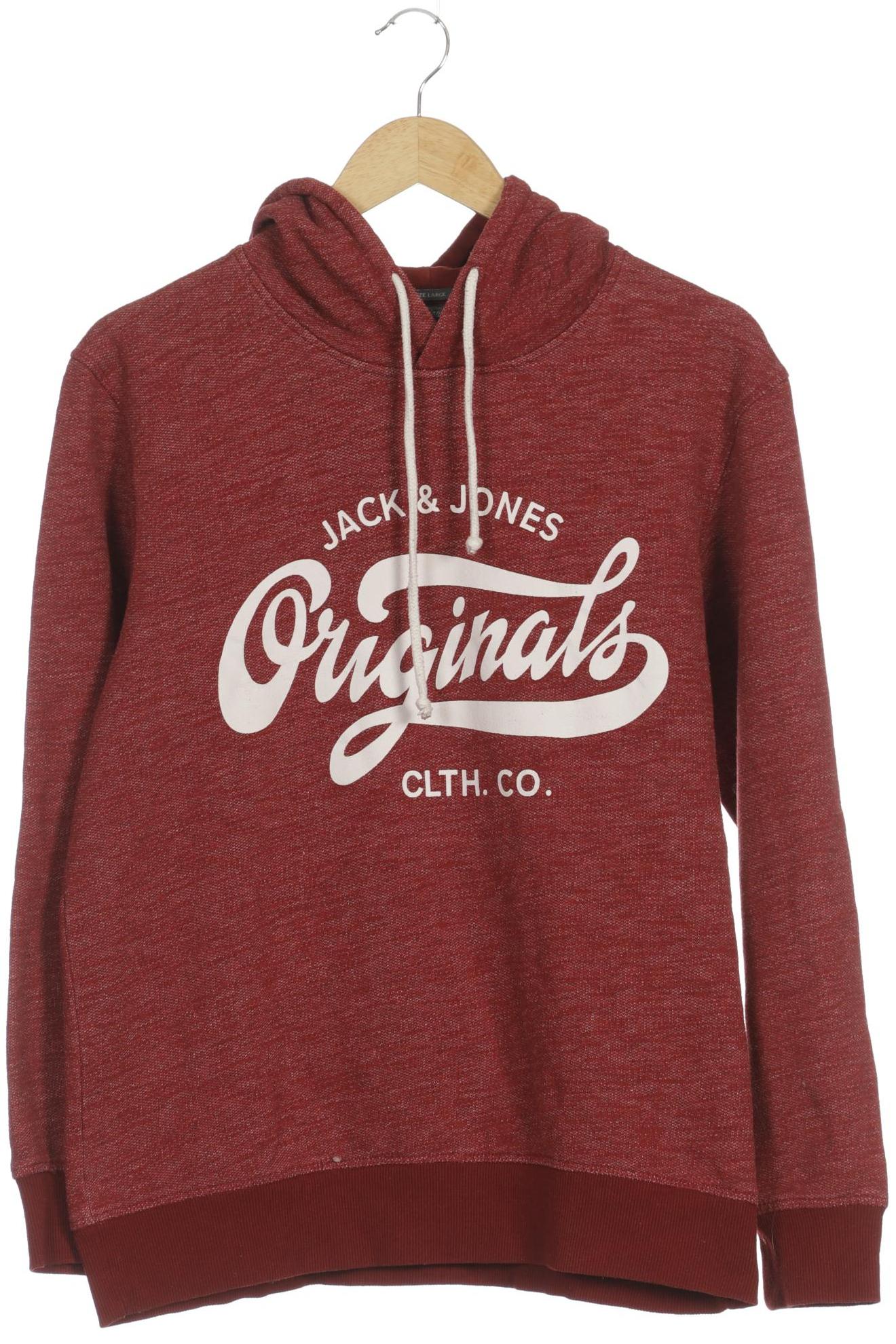 Thumbnail - Jack &amp; Jones Herren Kapuzenpullover, rot, Gr.