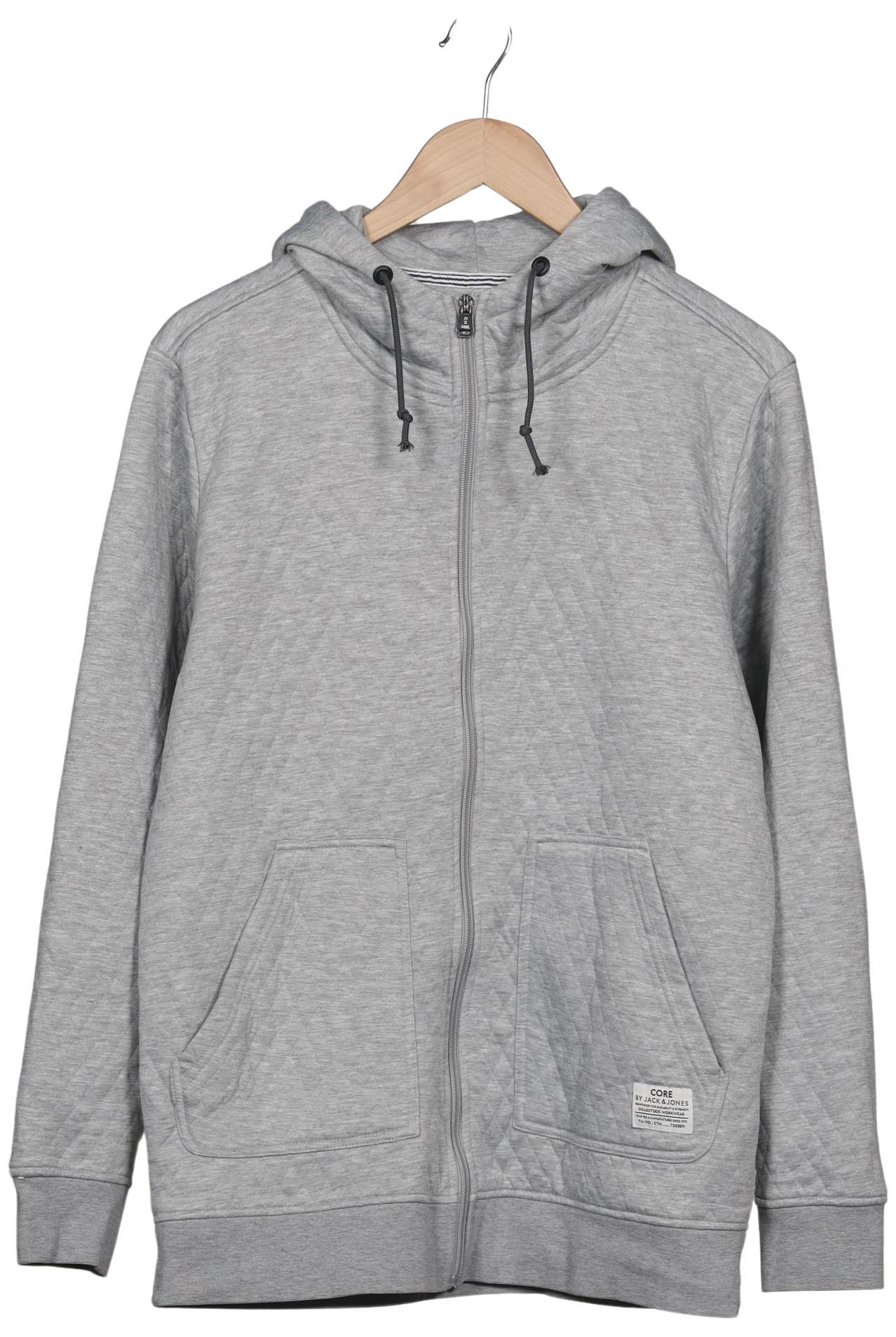 

Jack & Jones Herren Kapuzenpullover, grau, Gr. 52