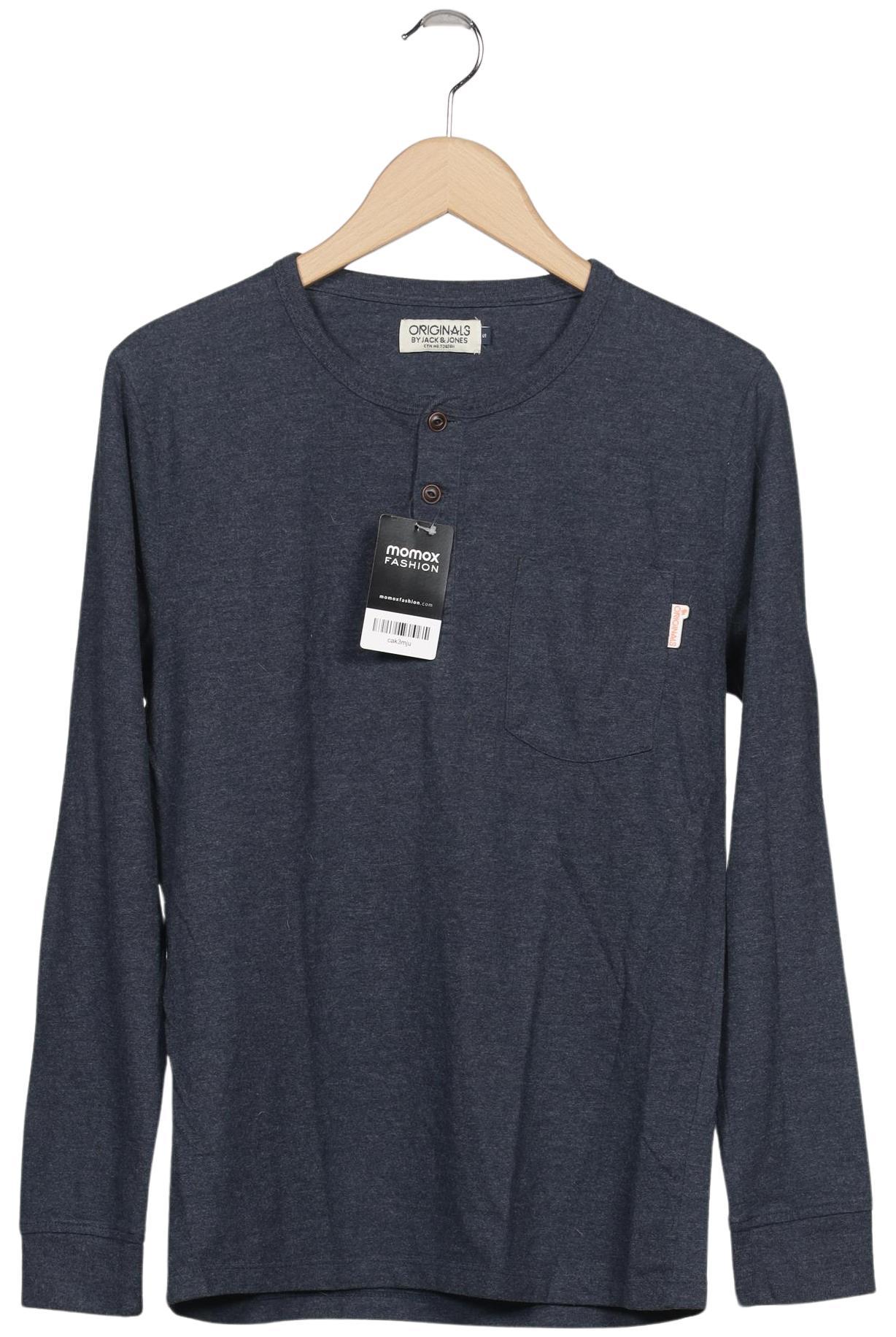 

Jack & Jones Herren Langarmshirt, marineblau, Gr. 46