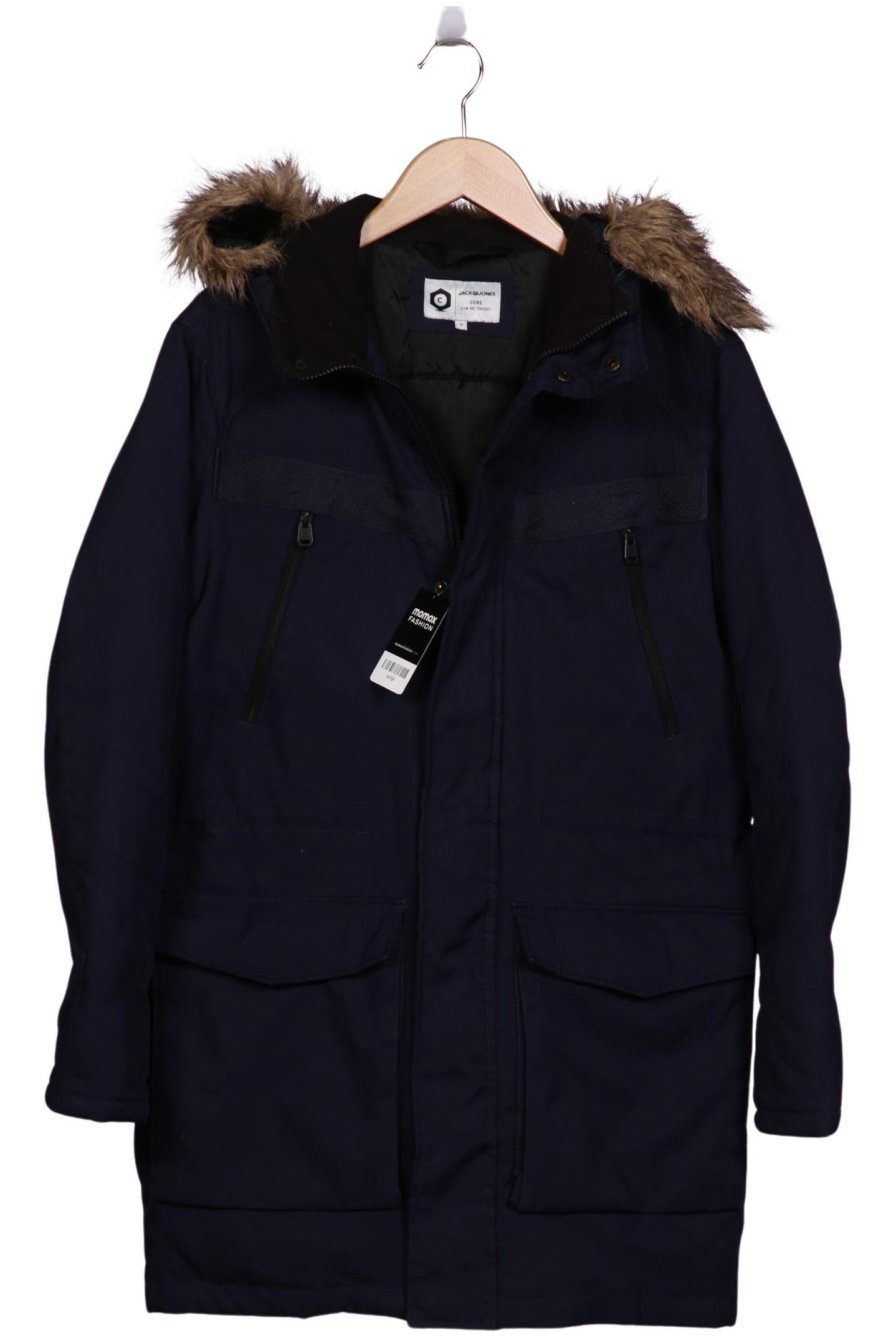 

Jack & Jones Herren Mantel, marineblau, Gr. 48