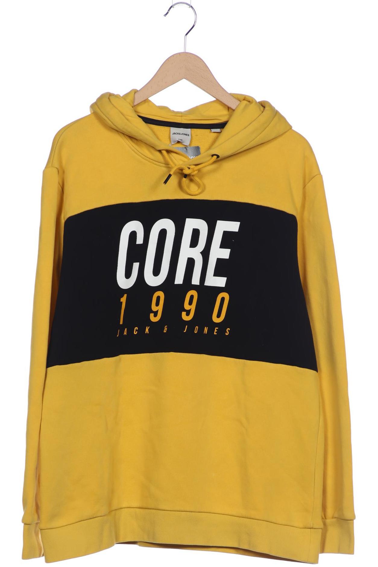 

Jack & Jones Herren Kapuzenpullover, gelb, Gr. 56