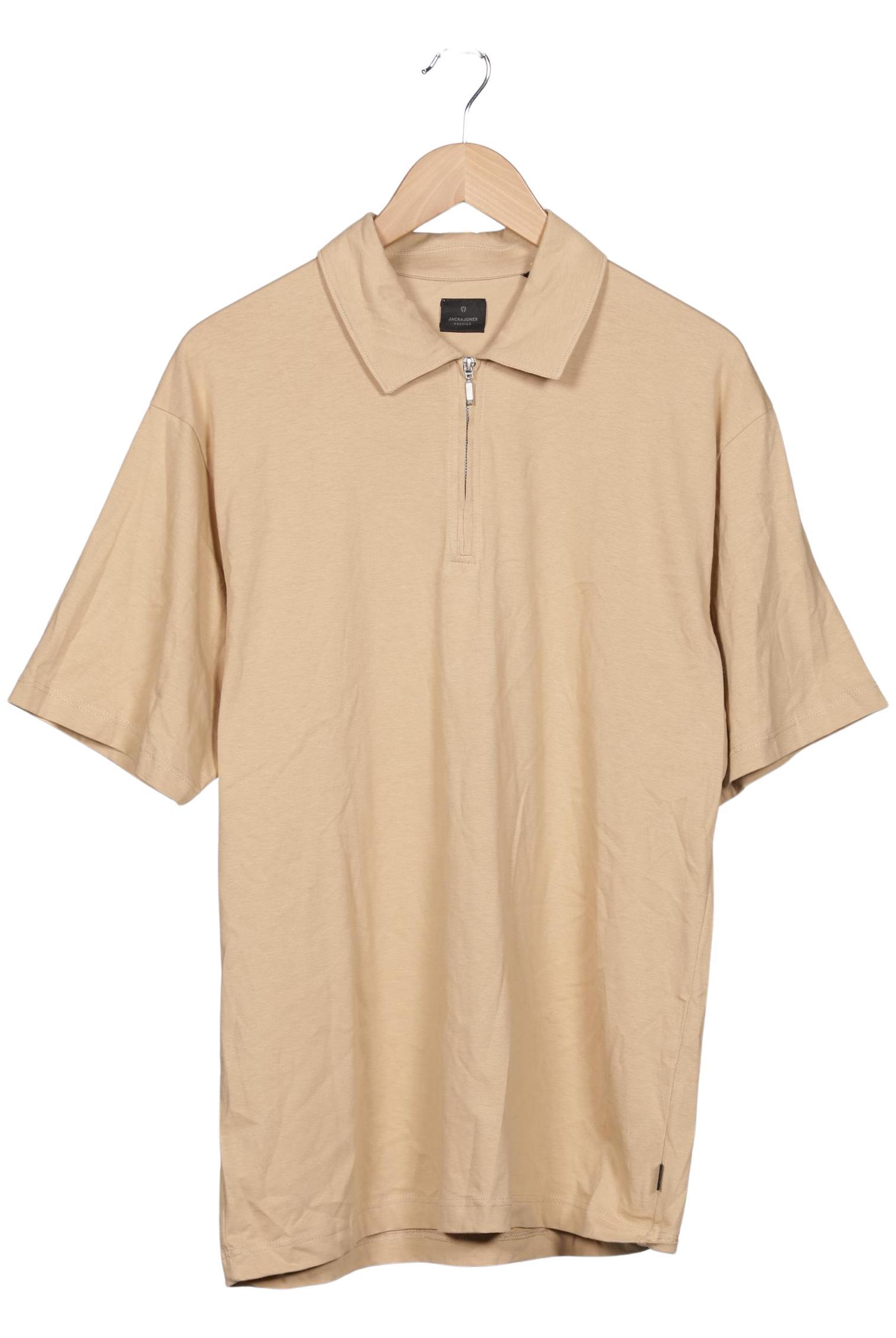 

Jack & Jones Herren Poloshirt, beige, Gr. 52