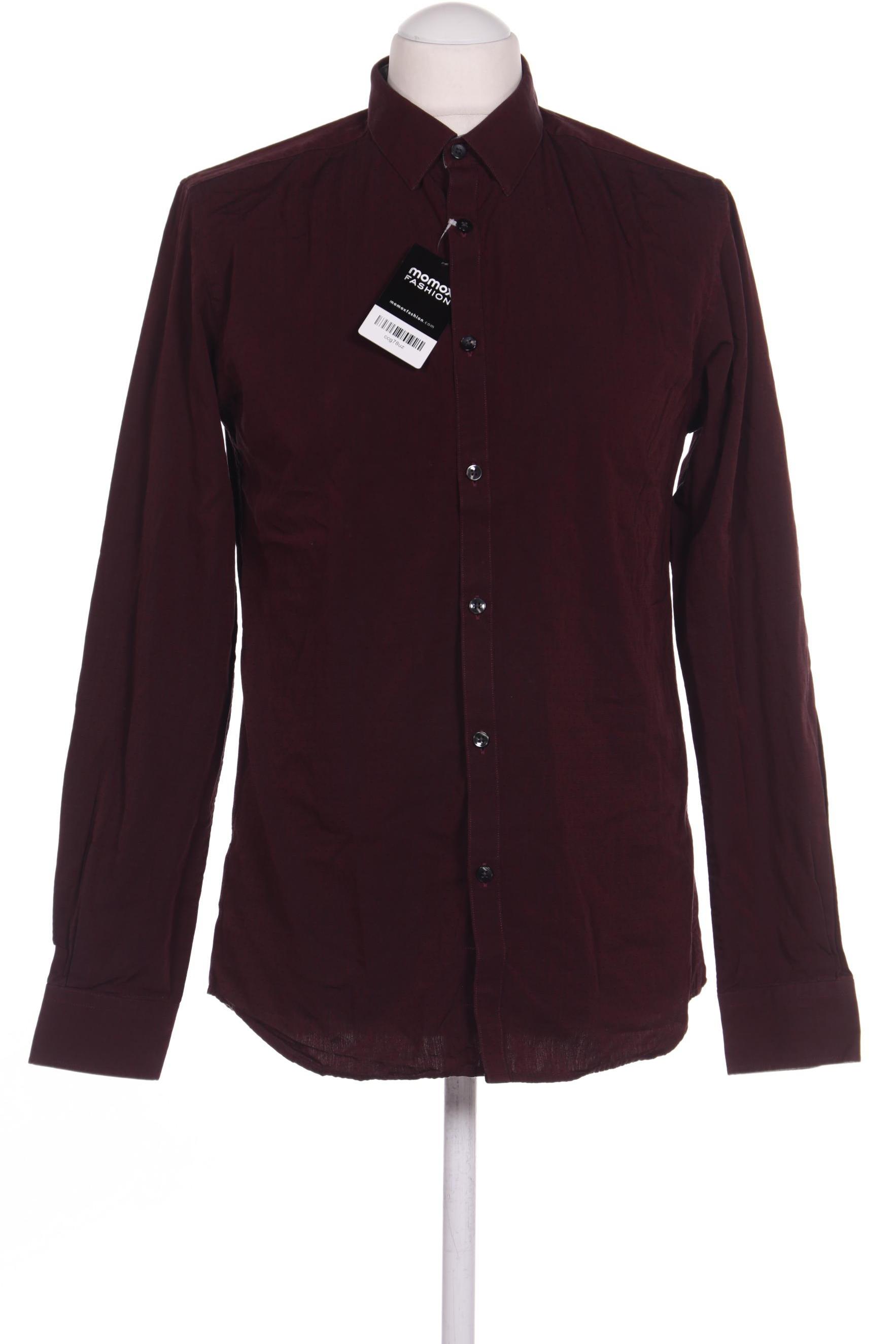 

JACK & JONES Herren Hemd, bordeaux