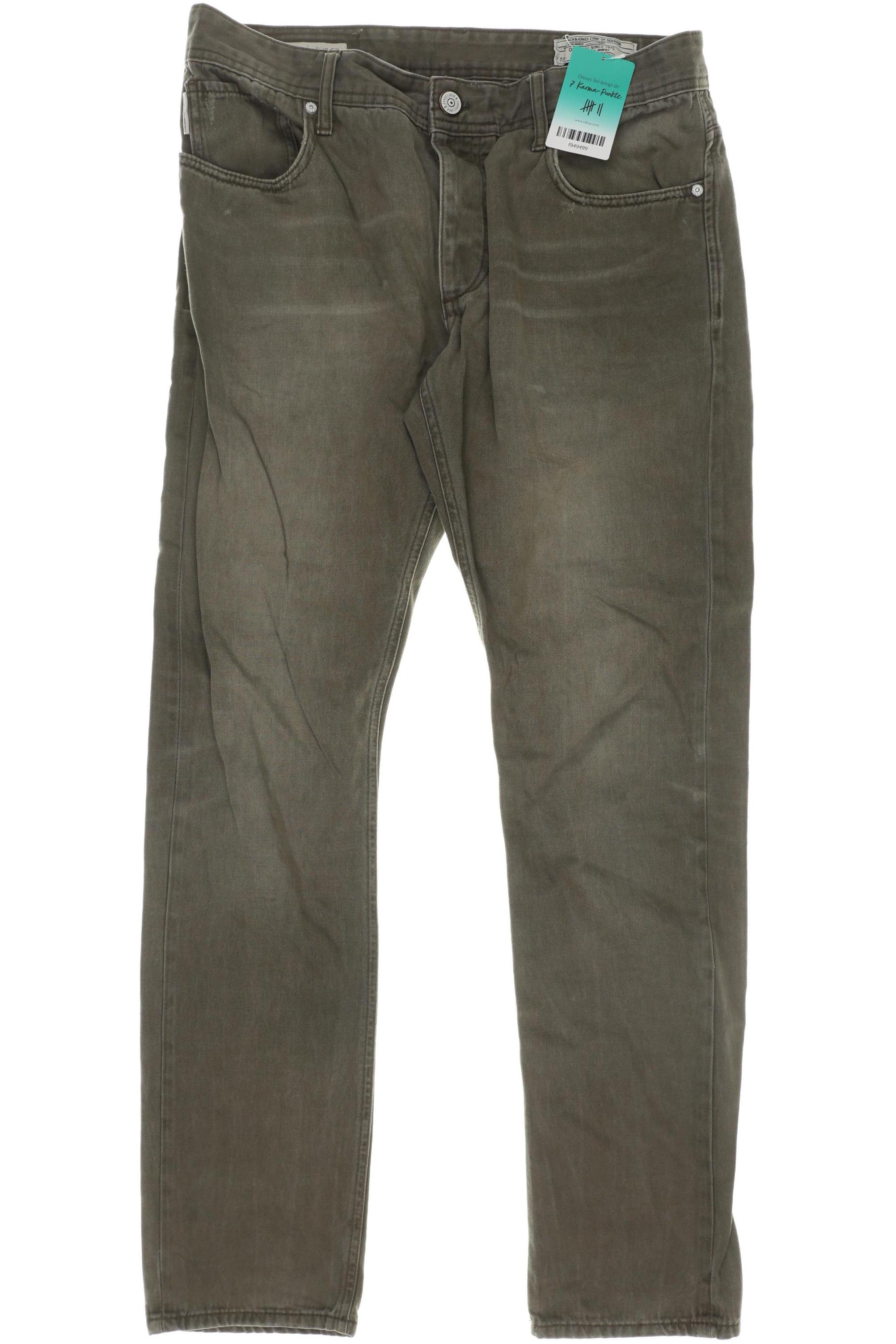 

Jack & Jones Herren Jeans, grün, Gr. 34