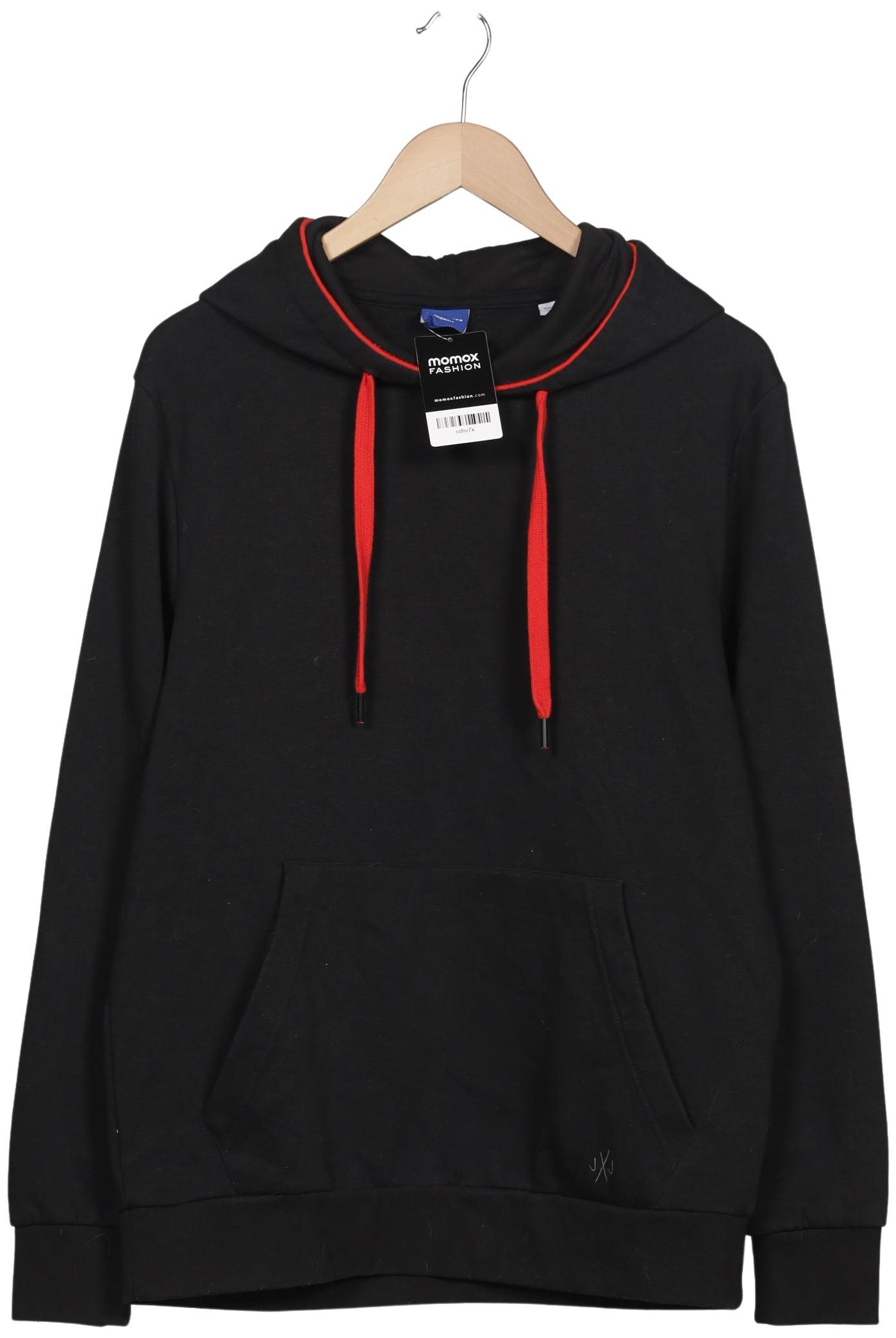 

Jack & Jones Herren Kapuzenpullover, schwarz, Gr. 52