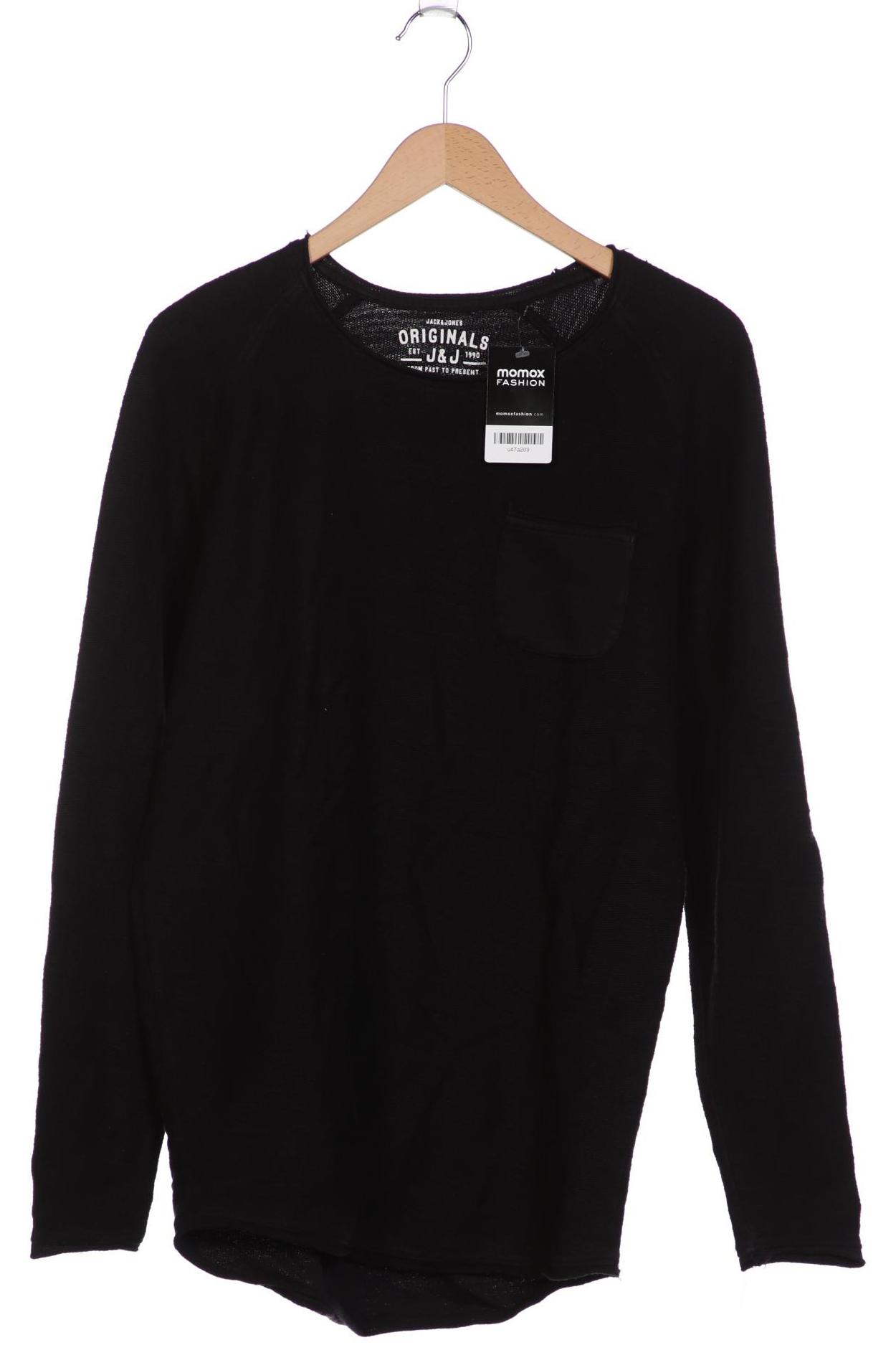 

Jack & Jones Herren Langarmshirt, schwarz, Gr. 48