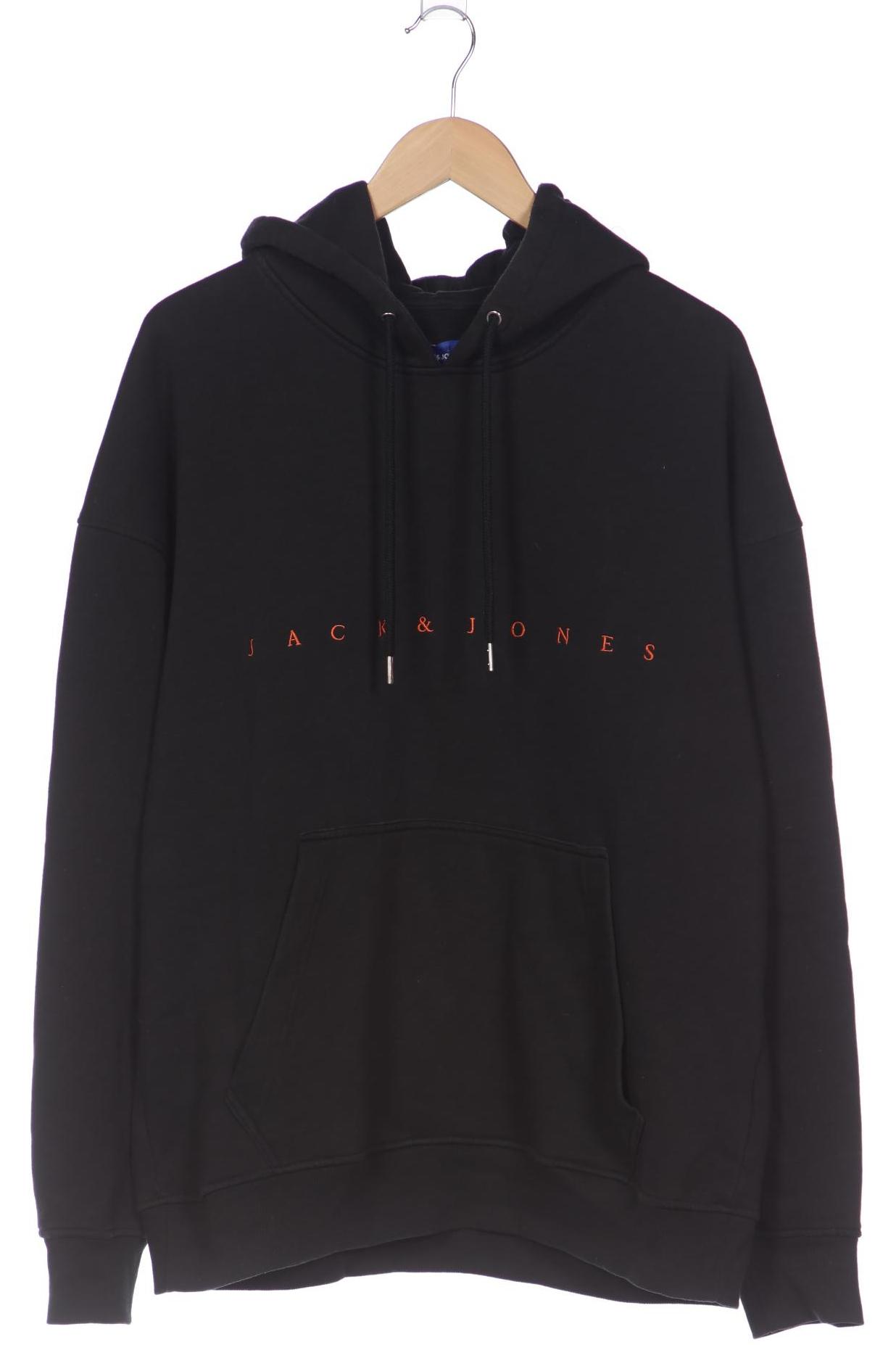 

Jack & Jones Herren Kapuzenpullover, schwarz, Gr. 56