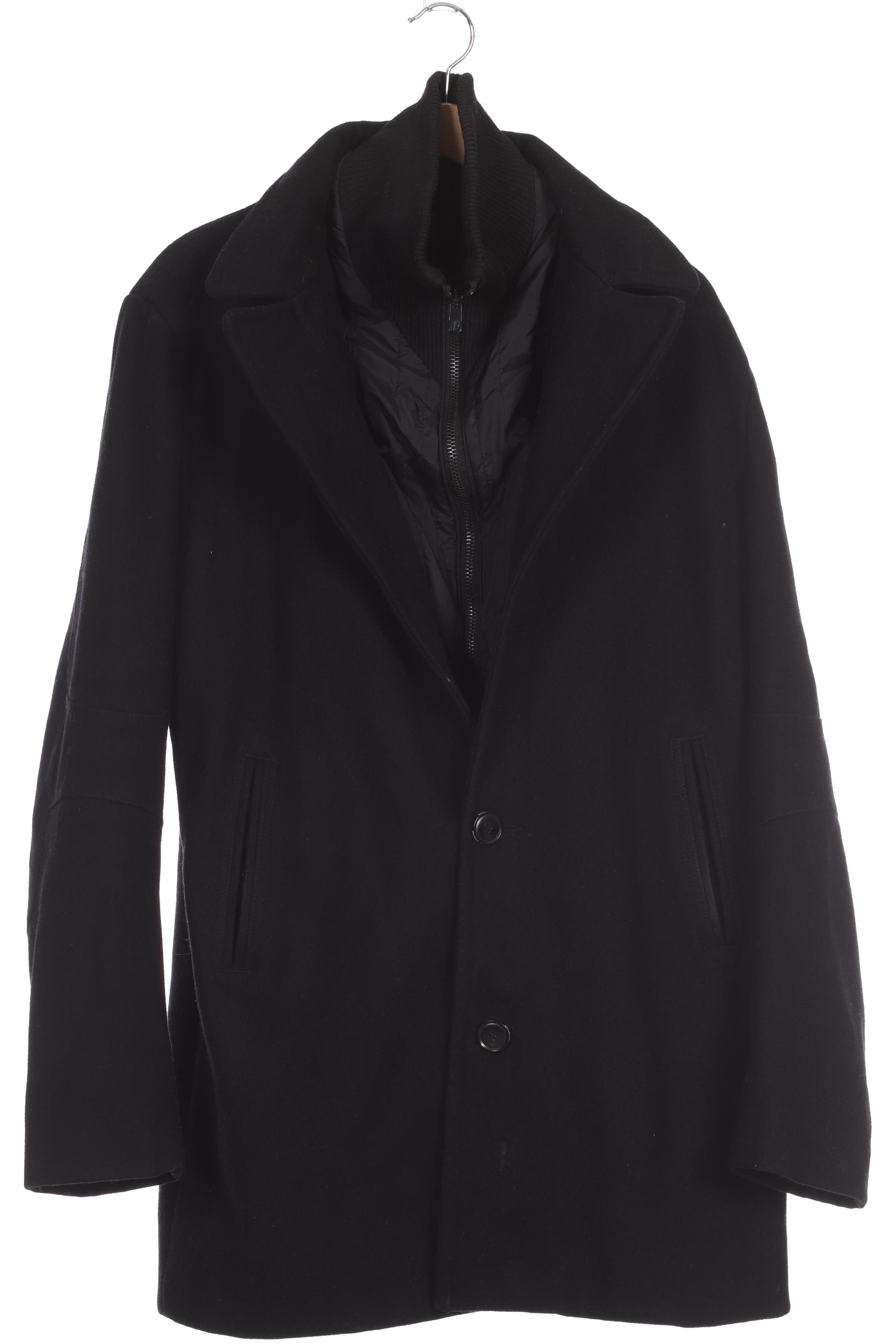 

Jack & Jones Herren Mantel, schwarz, Gr. 54