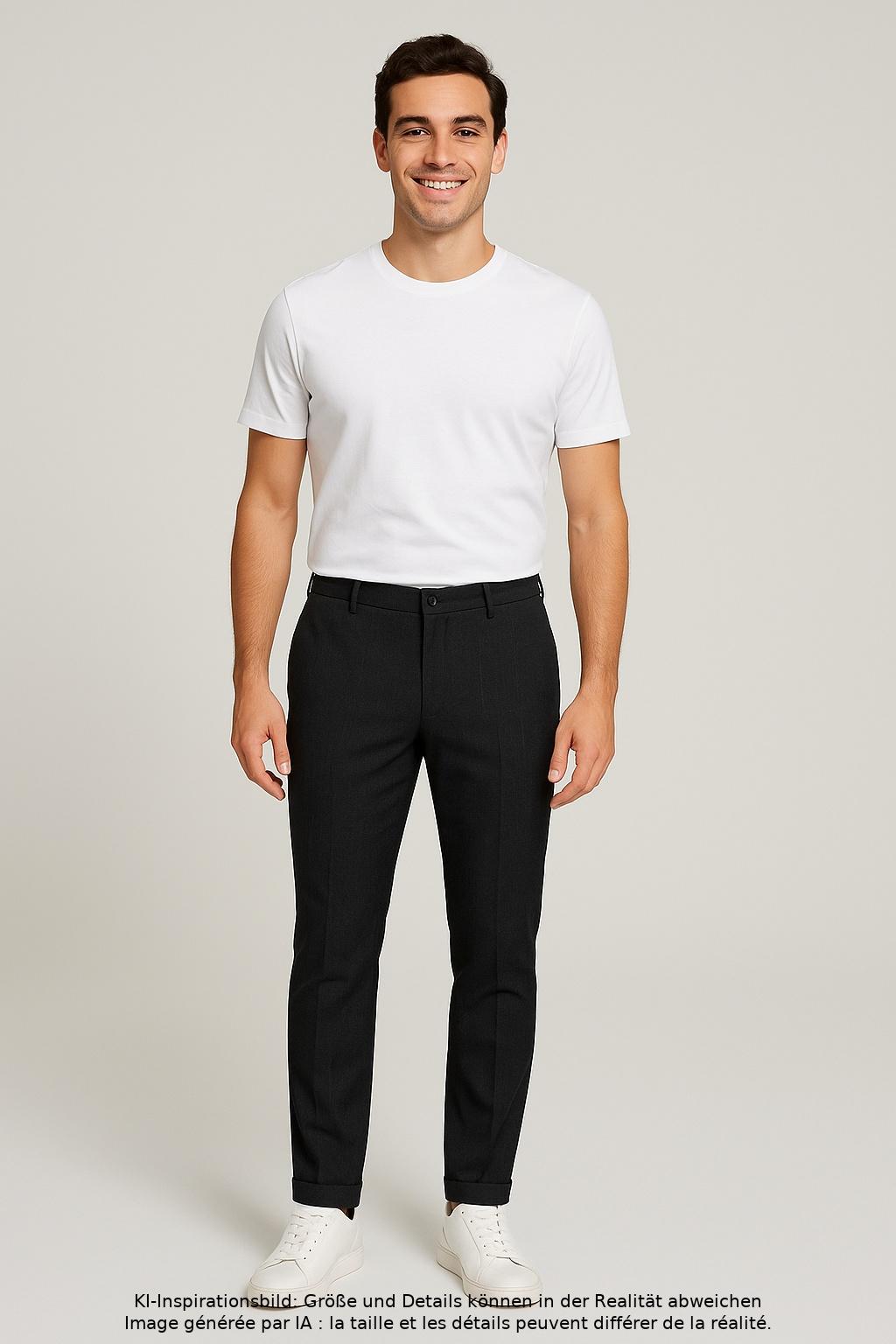 

Jack & Jones Herren Stoffhose, schwarz, Gr. 31