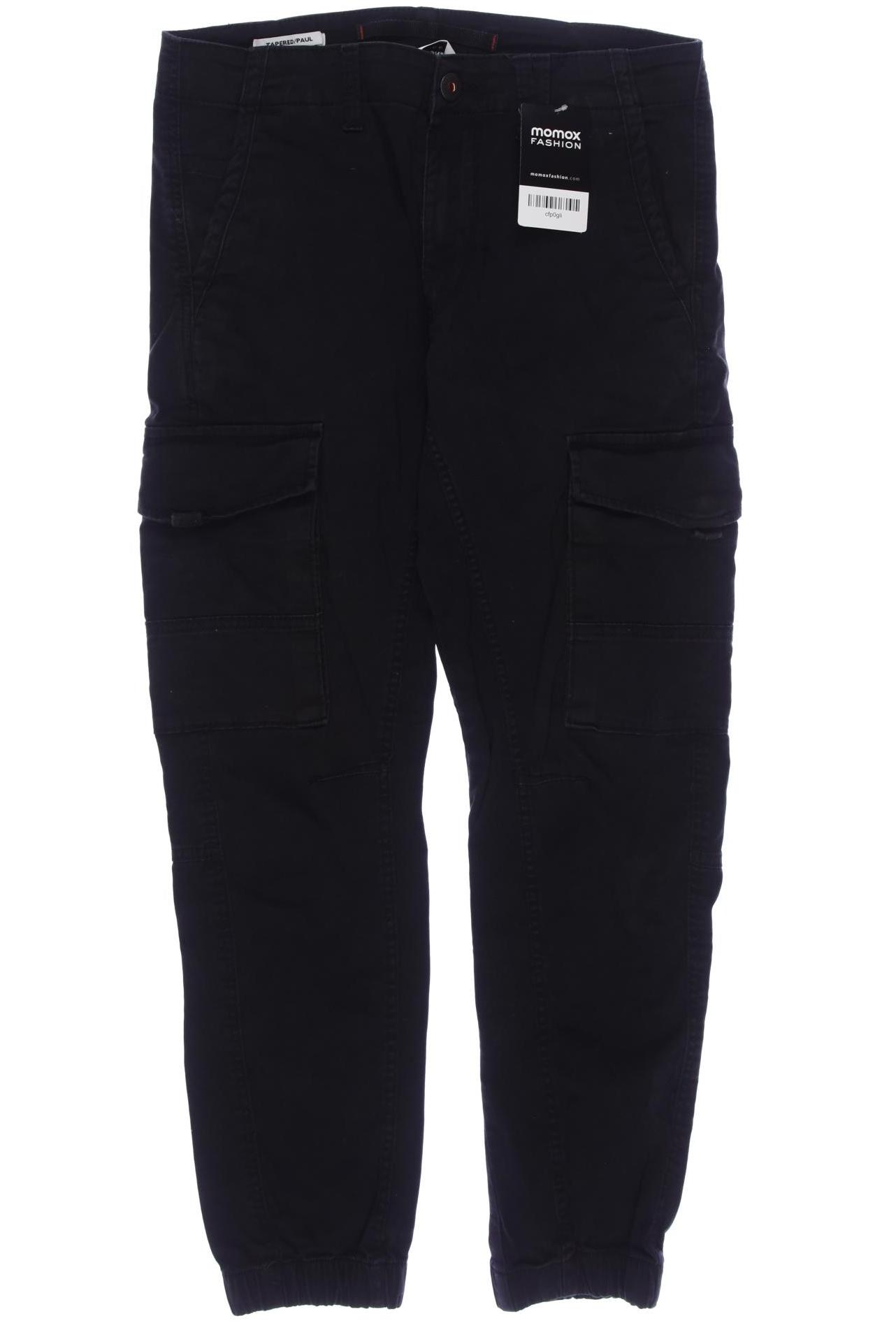 

Jack & Jones Herren Stoffhose, schwarz, Gr. 30