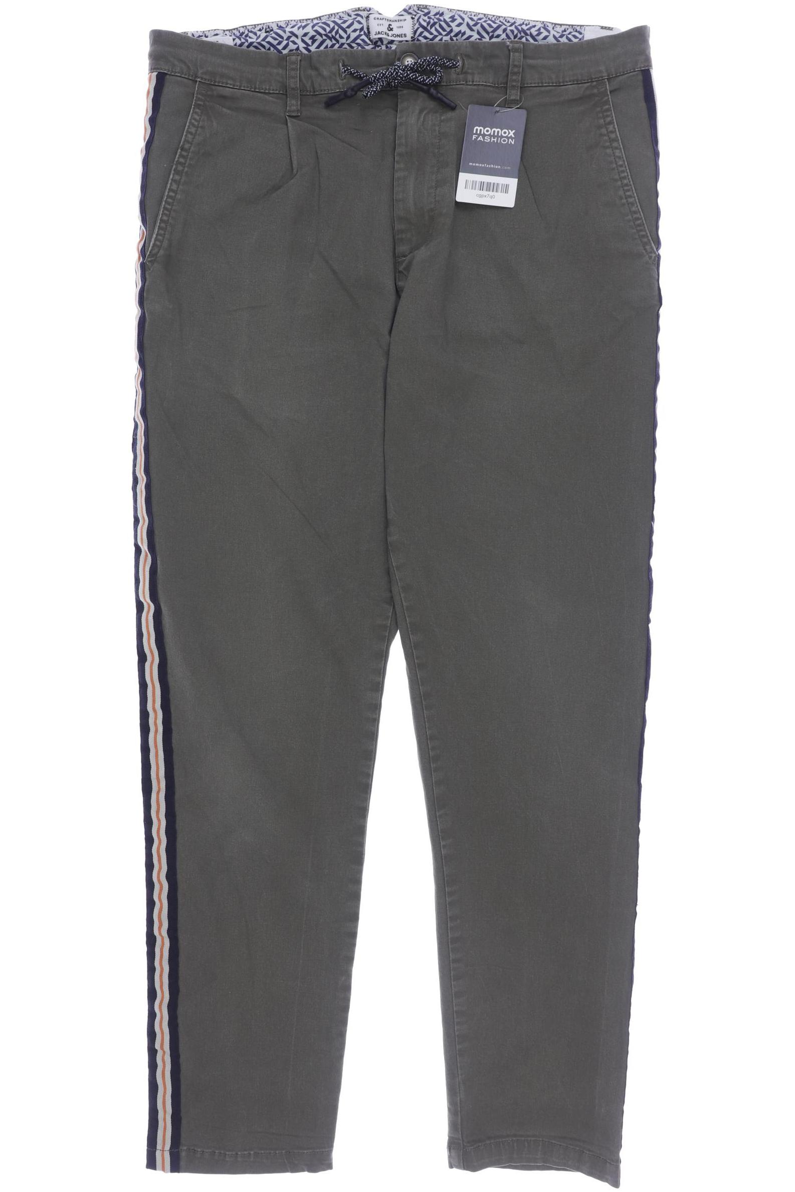 

Jack & Jones Herren Stoffhose, grün, Gr. 33