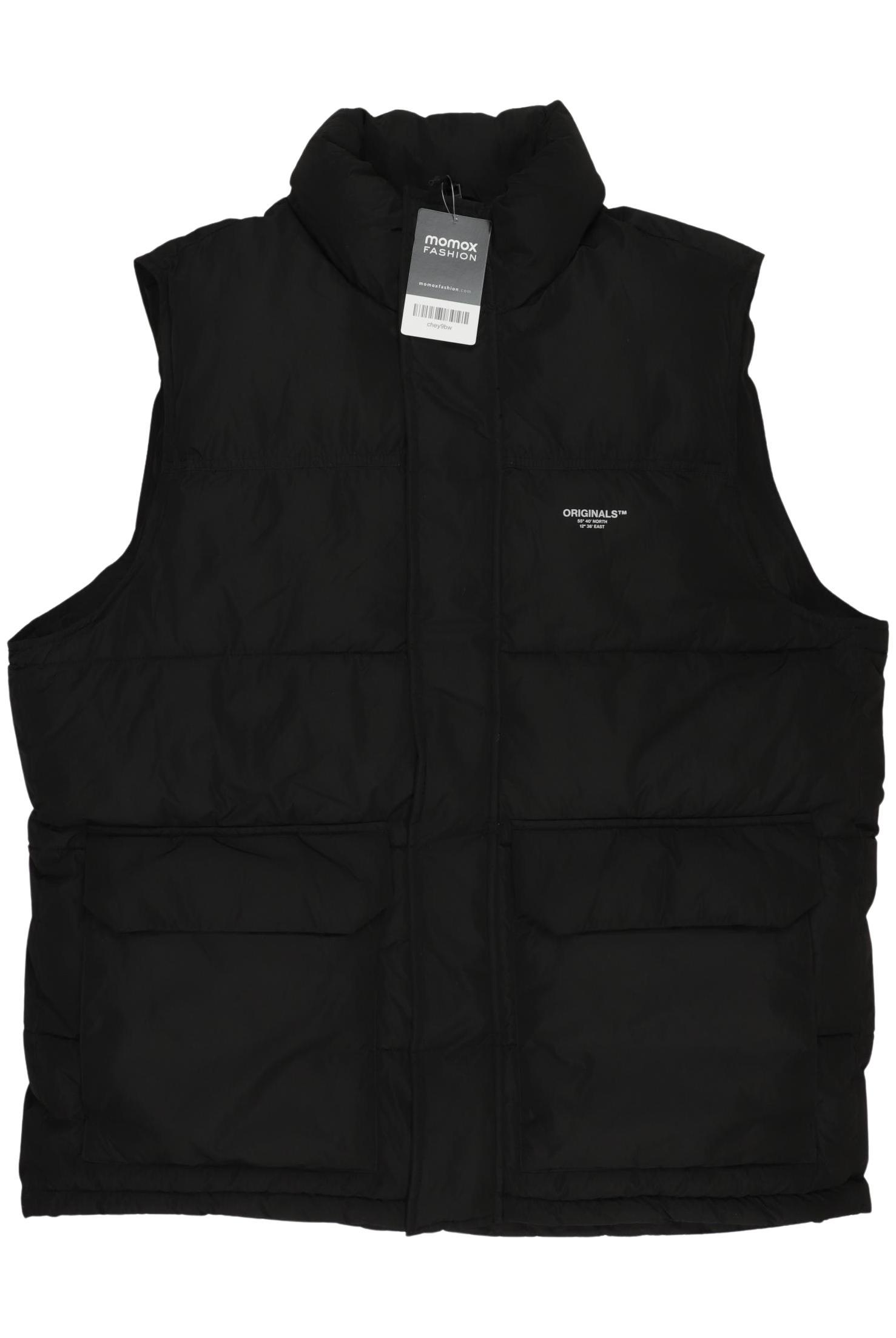 

Jack & Jones Herren Weste, schwarz, Gr. 52
