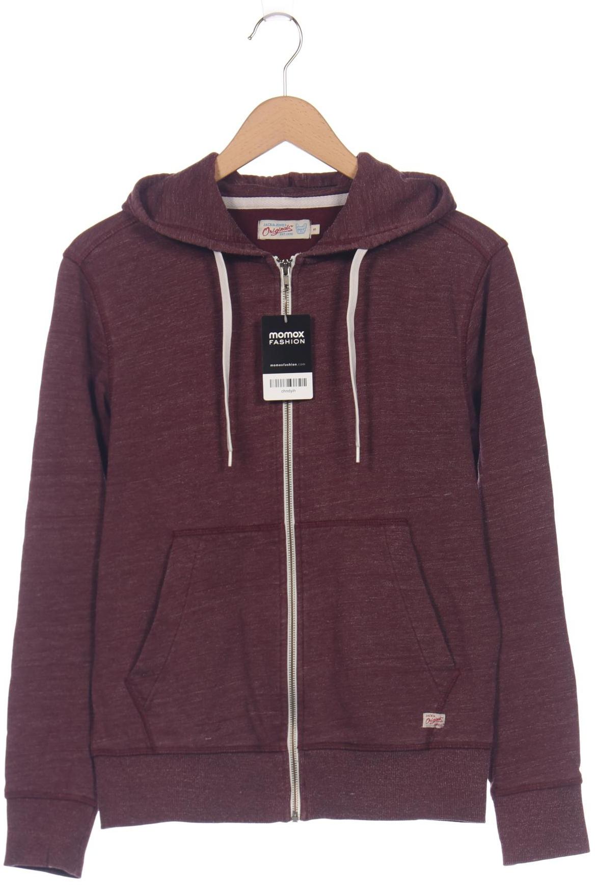 

Jack & Jones Herren Kapuzenpullover, bordeaux, Gr. 46