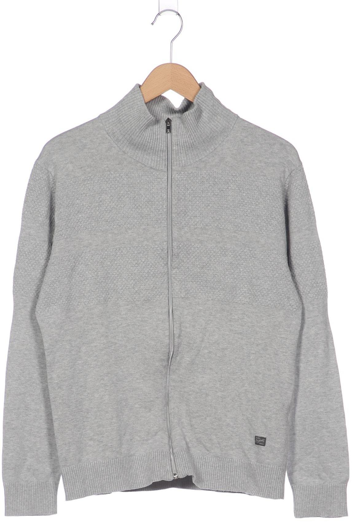 

Jack & Jones Herren Strickjacke, grau, Gr. 52