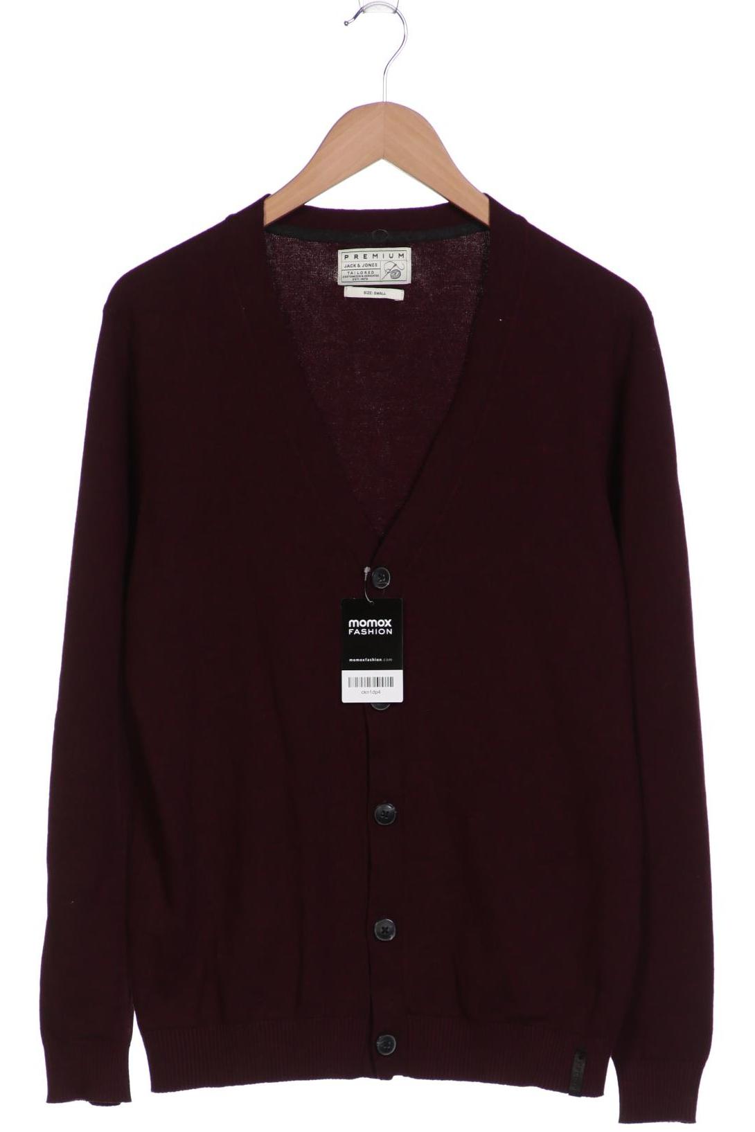 

JACK & JONES Herren Strickjacke, bordeaux