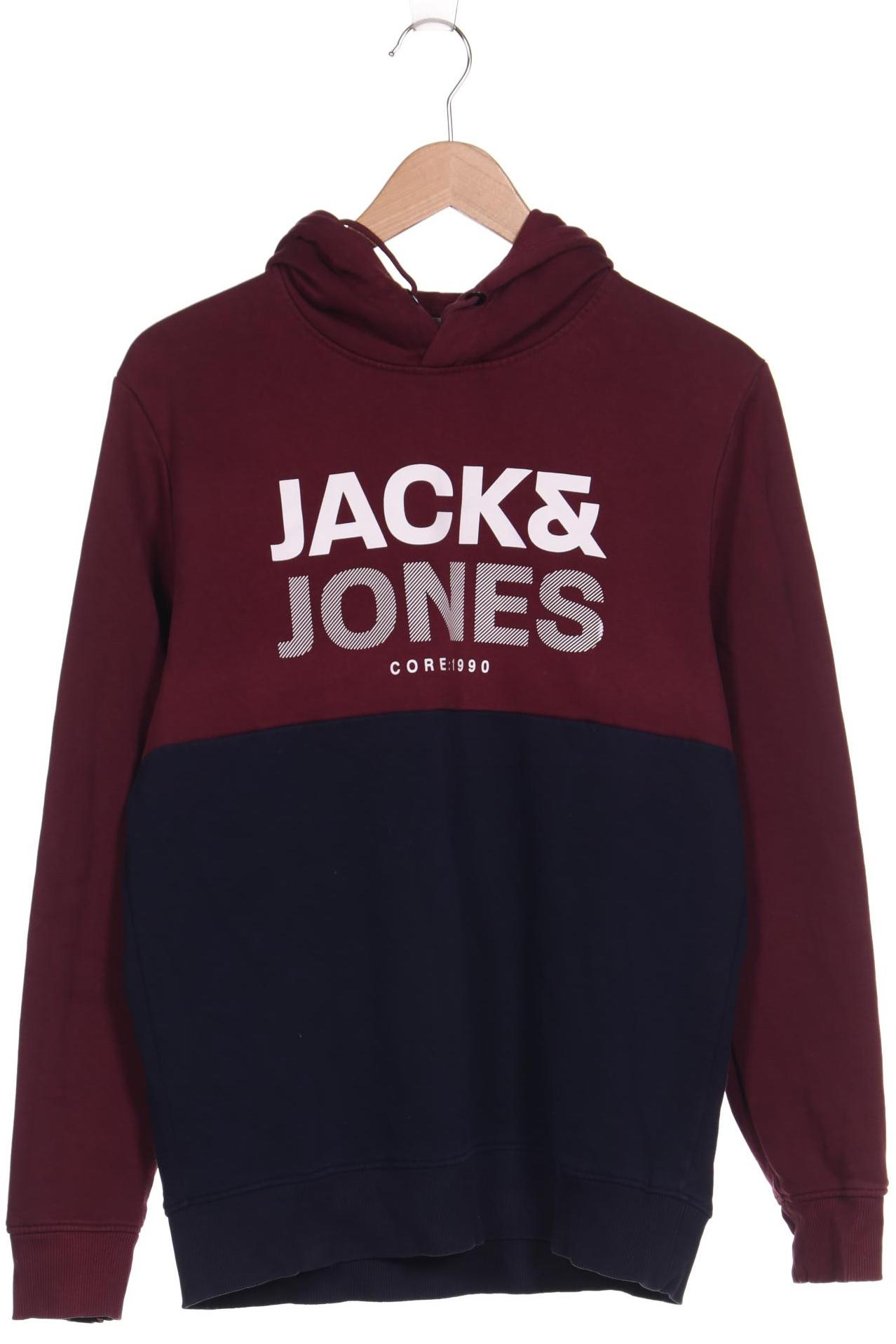 

JACK & JONES Herren Kapuzenpullover, bordeaux