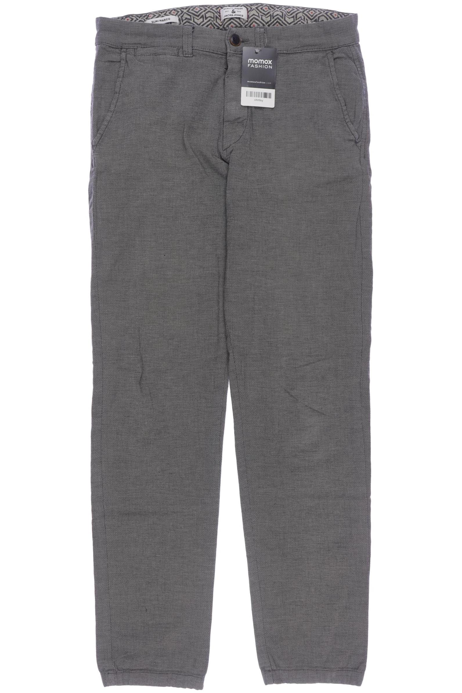 

Jack & Jones Herren Stoffhose, grau, Gr. 30