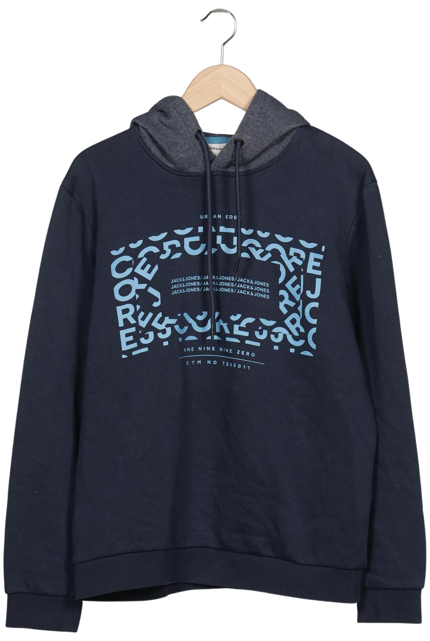 

Jack & Jones Herren Kapuzenpullover, marineblau, Gr. 52