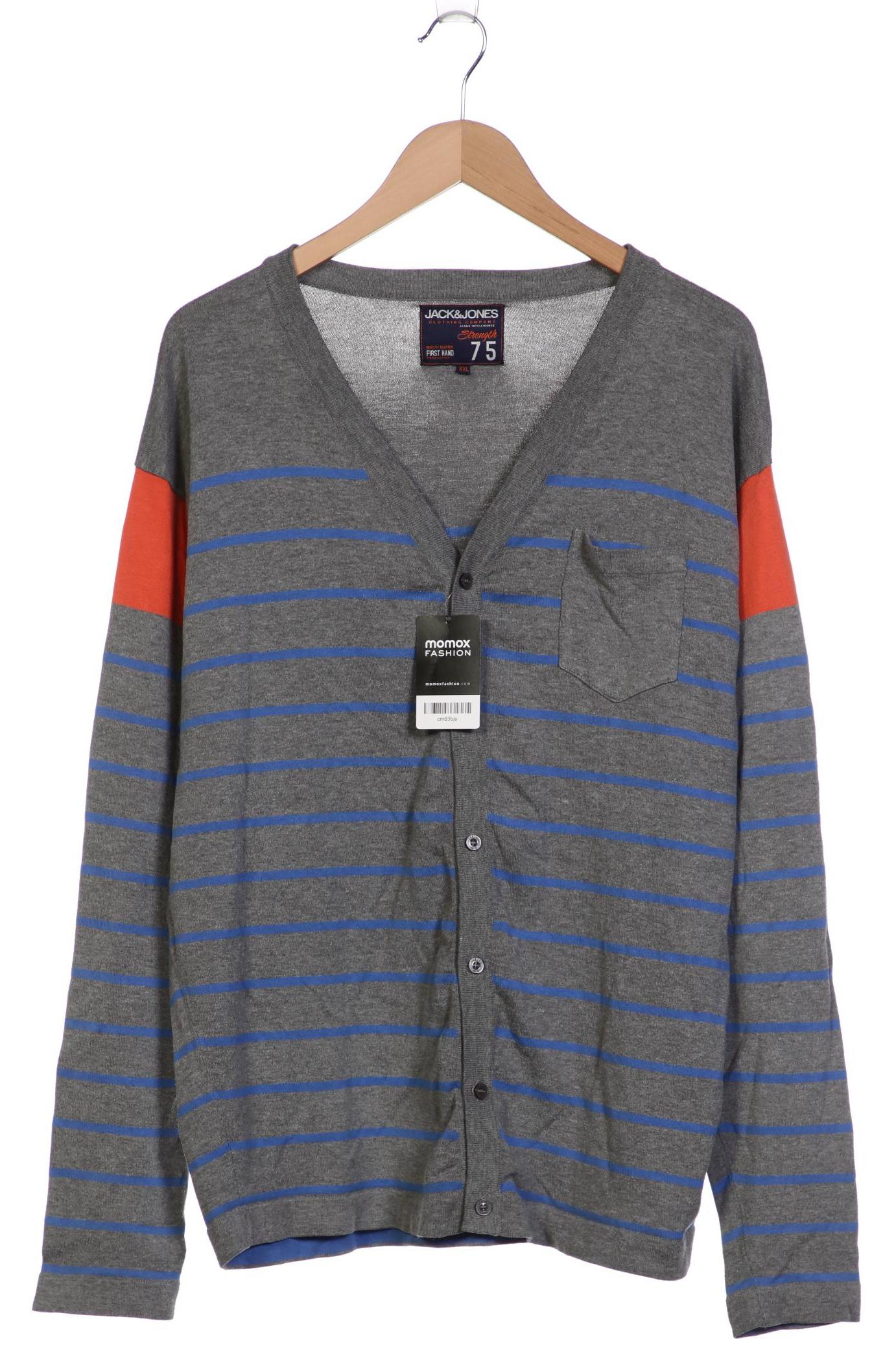 

Jack & Jones Herren Strickjacke, grau, Gr. 56