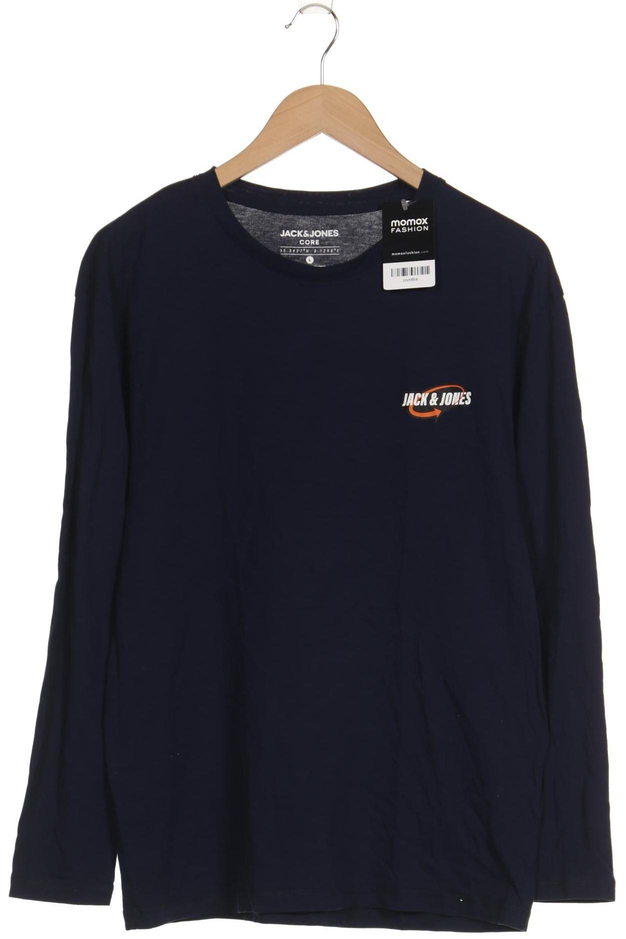 

Jack & Jones Herren Langarmshirt, marineblau, Gr. 52