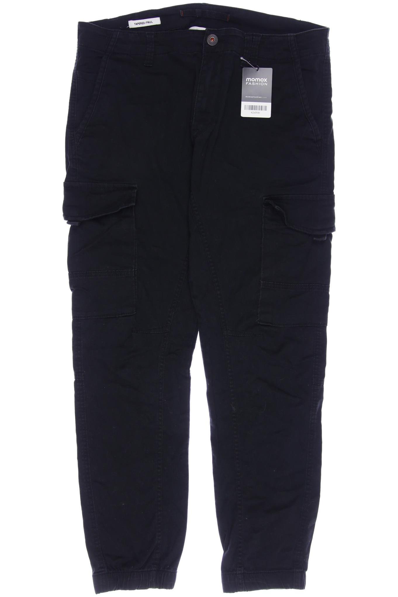 

Jack & Jones Herren Stoffhose, schwarz, Gr. 34