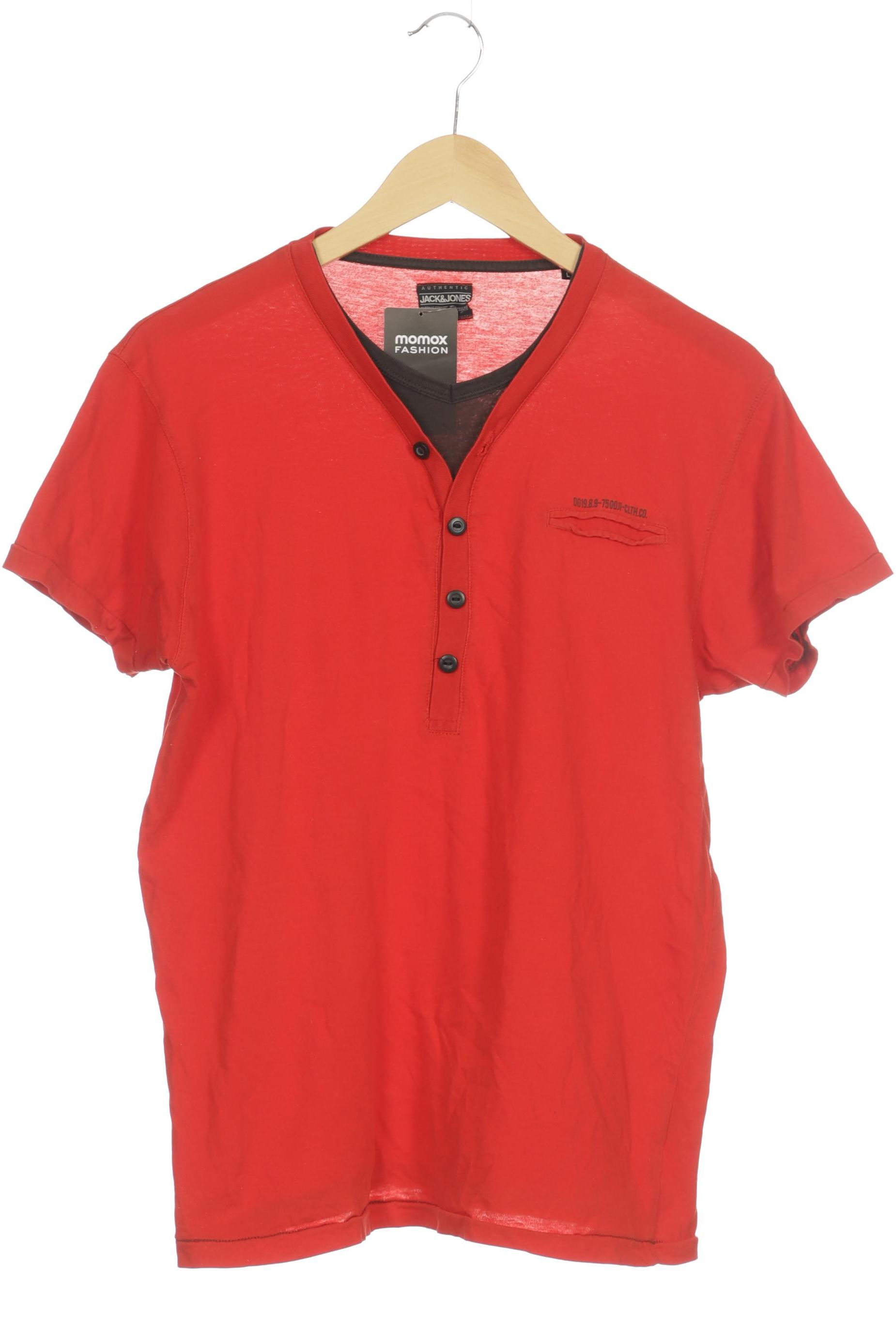 

Jack & Jones Herren T-Shirt, rot, Gr. 52
