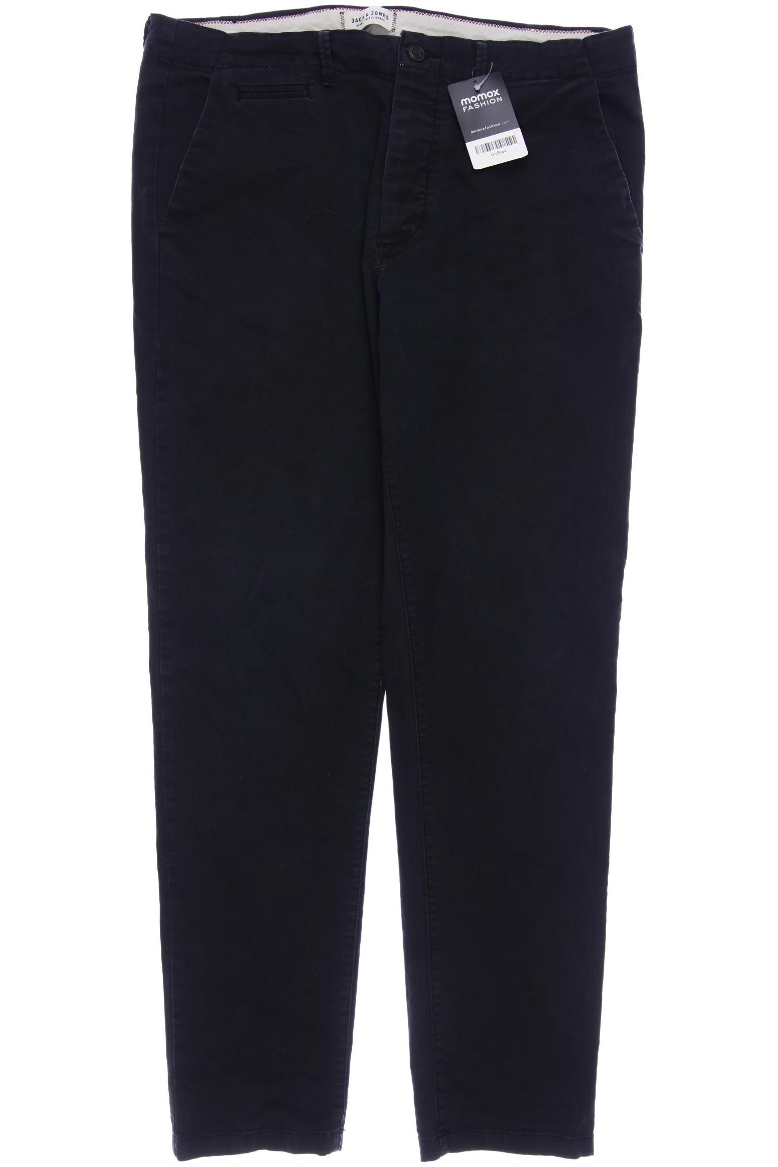 

JACK & JONES Herren Stoffhose, schwarz