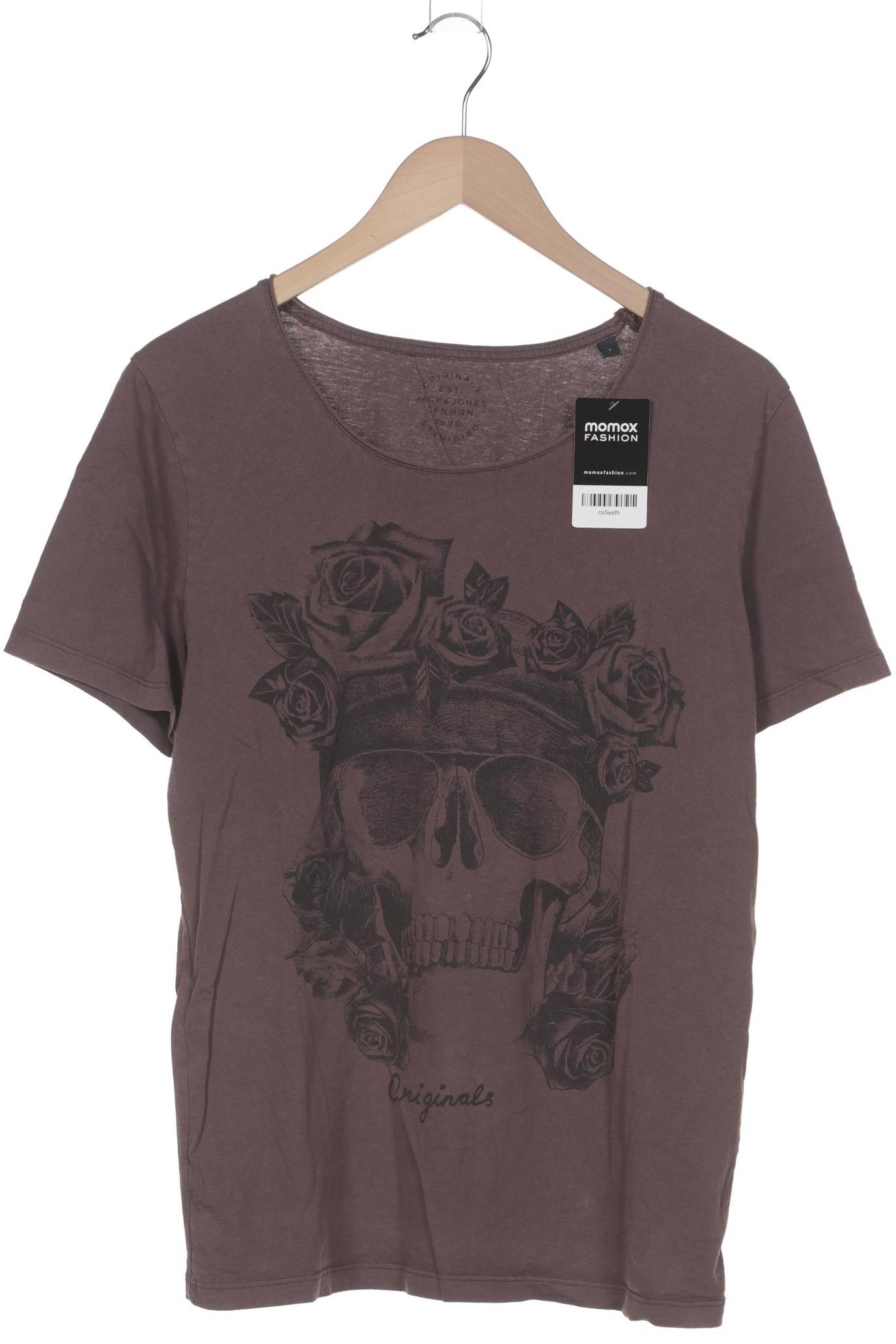 

Jack & Jones Herren T-Shirt, braun, Gr. 52