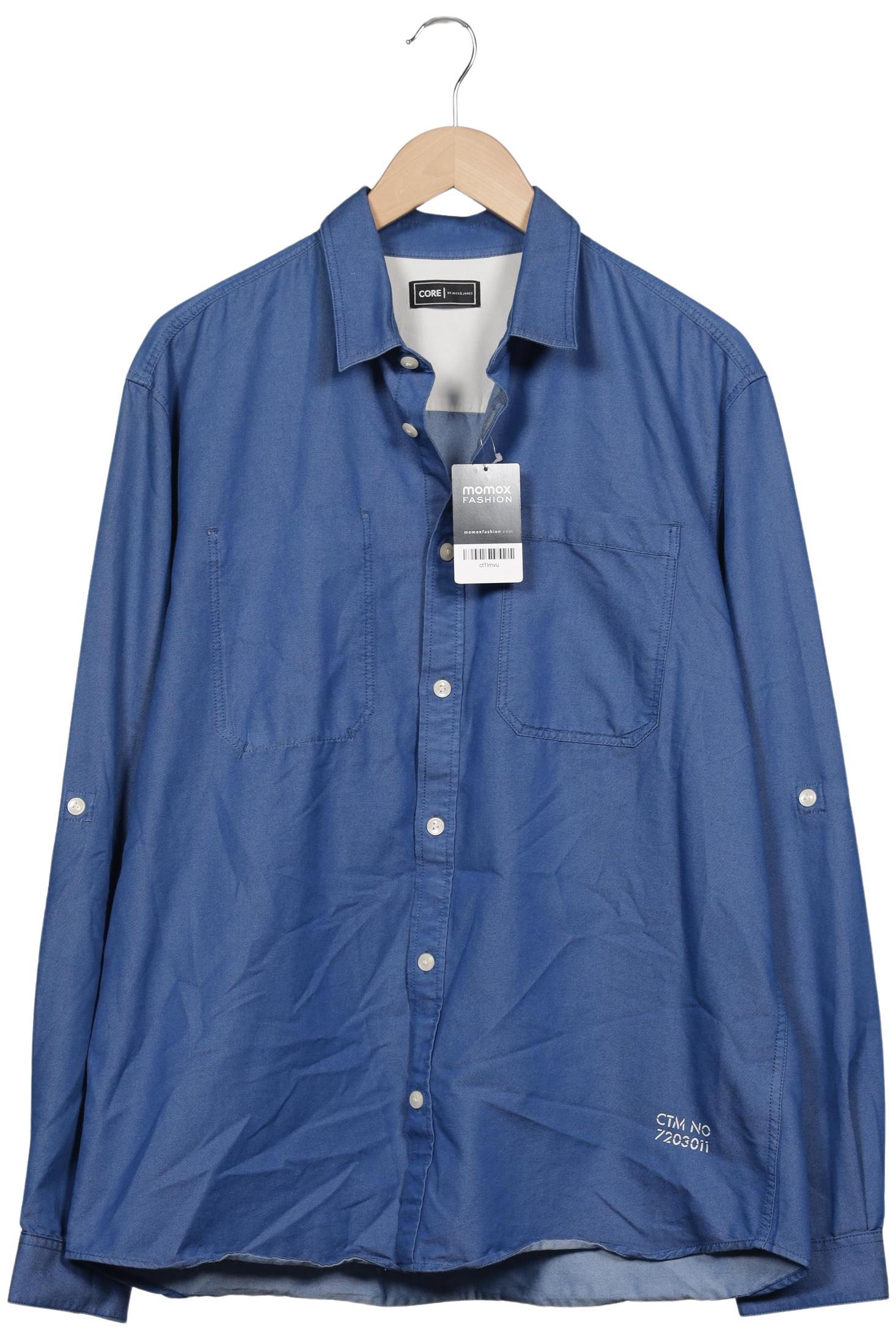 

Jack & Jones Herren Hemd, blau, Gr. 56