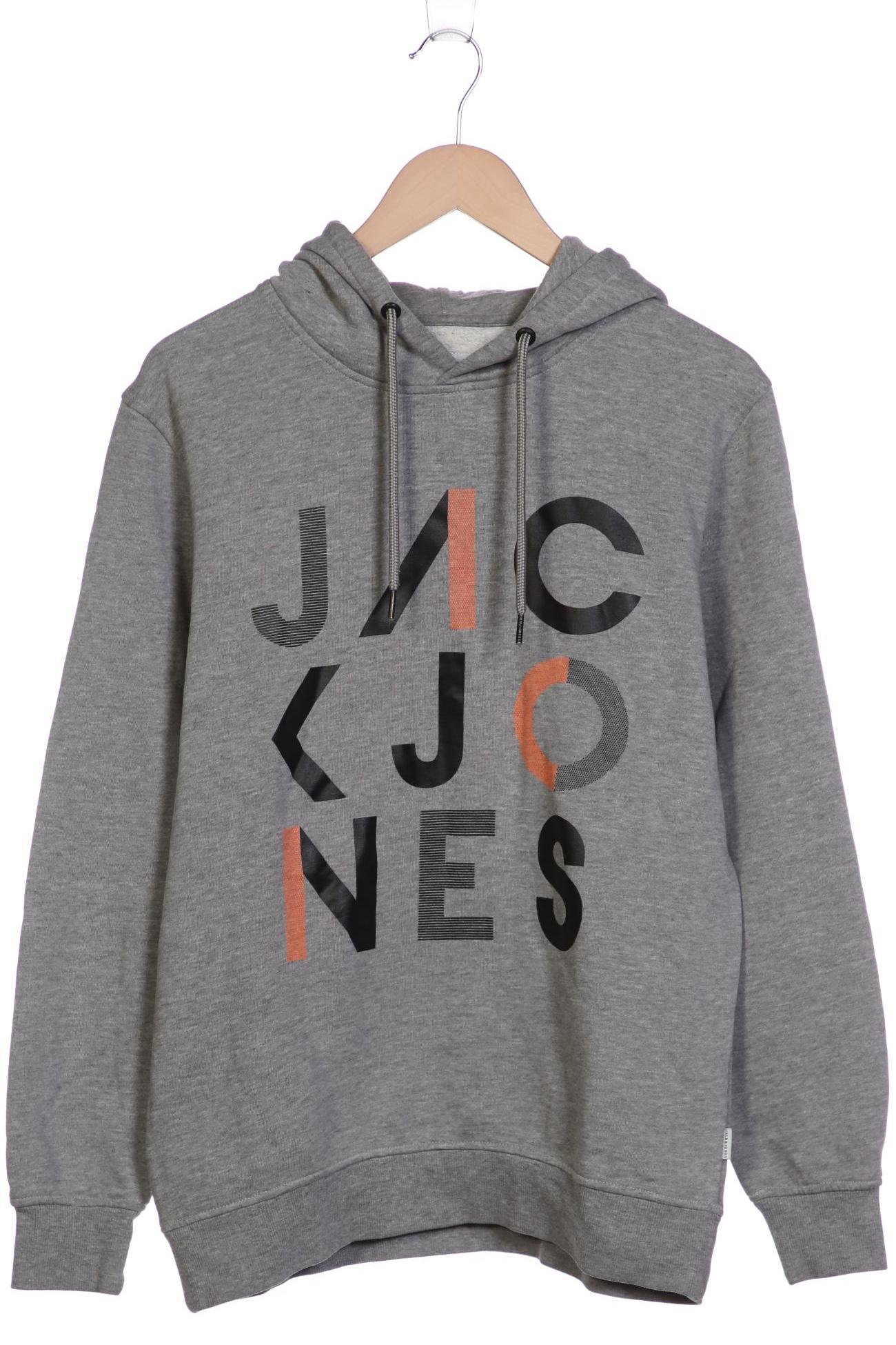 

JACK & JONES Herren Kapuzenpullover, grau