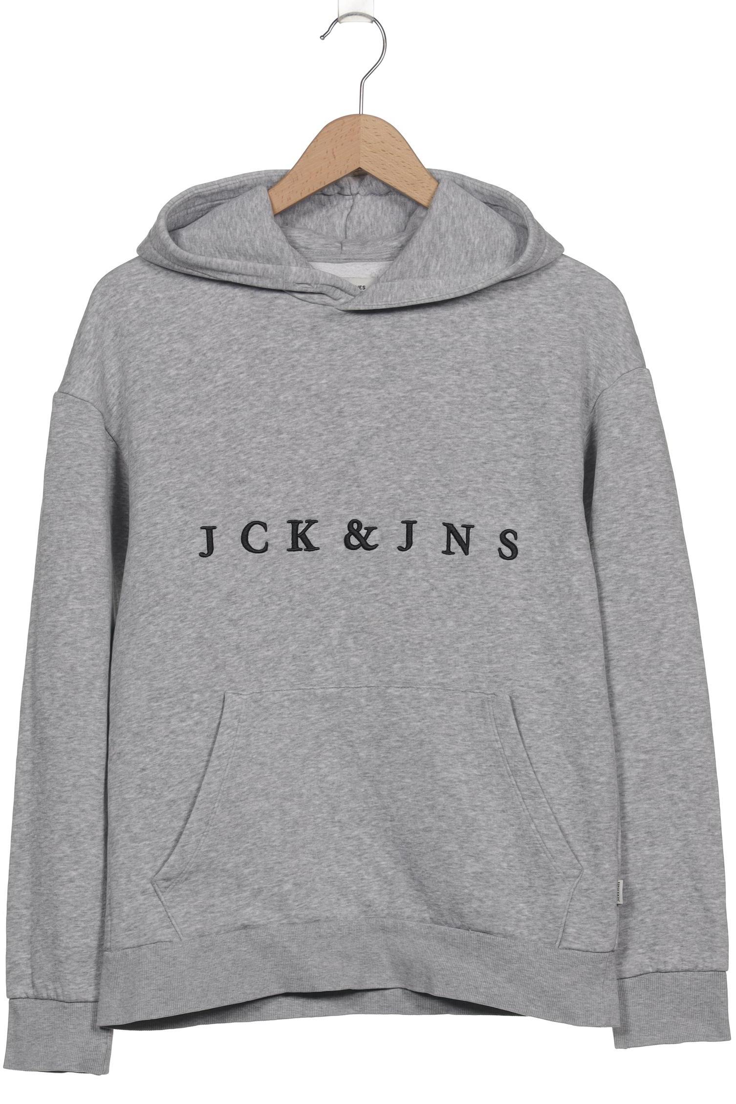 

Jack & Jones Herren Kapuzenpullover, grau, Gr. 46