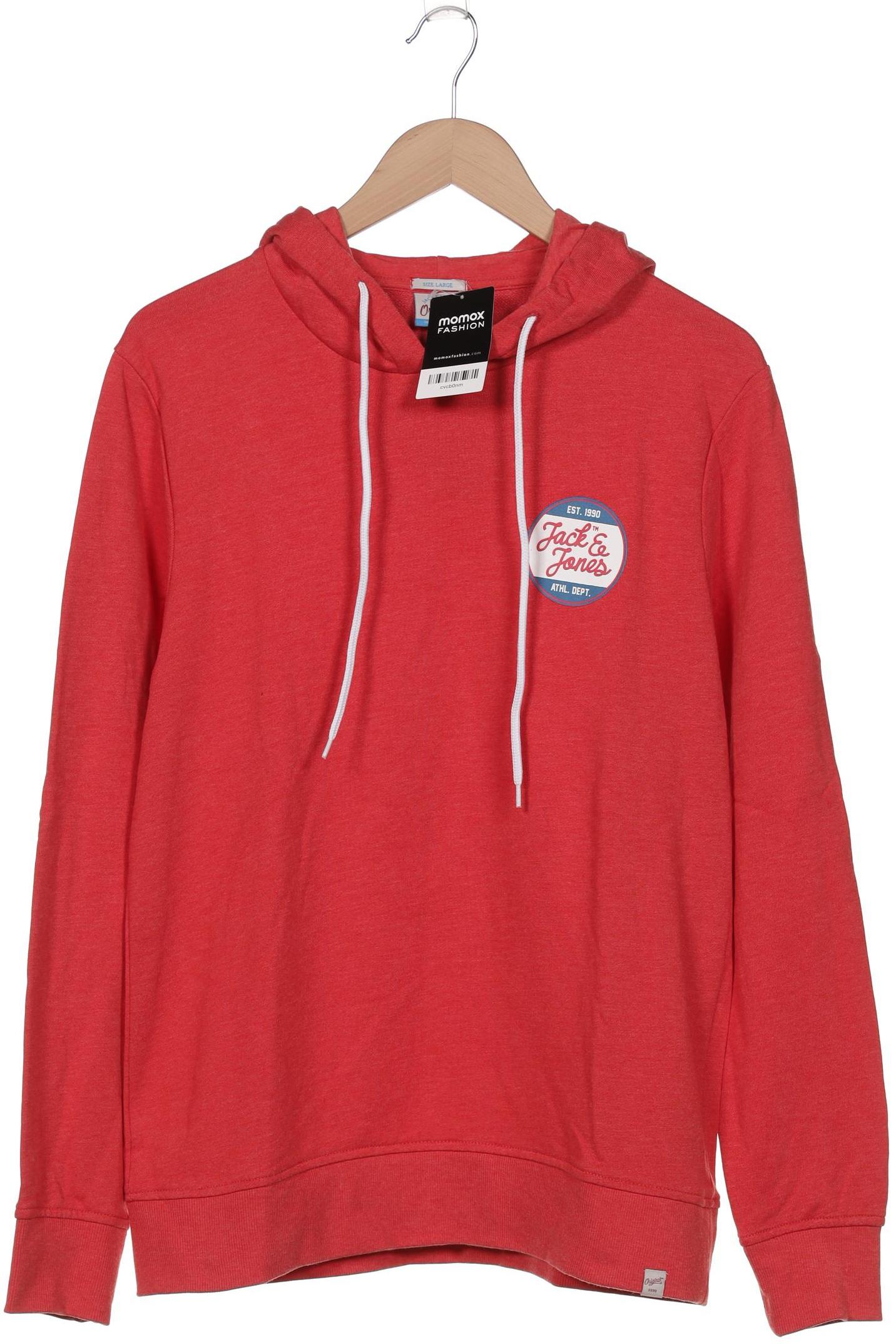 

Jack & Jones Herren Kapuzenpullover, rot, Gr. 52