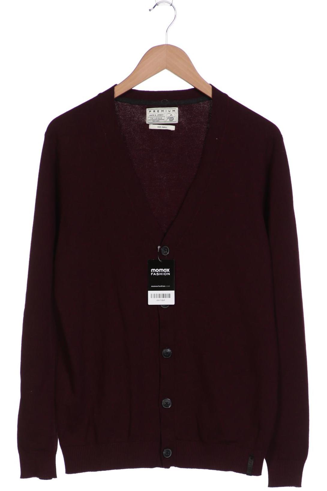 

Jack & Jones Herren Strickjacke, bordeaux, Gr. 46