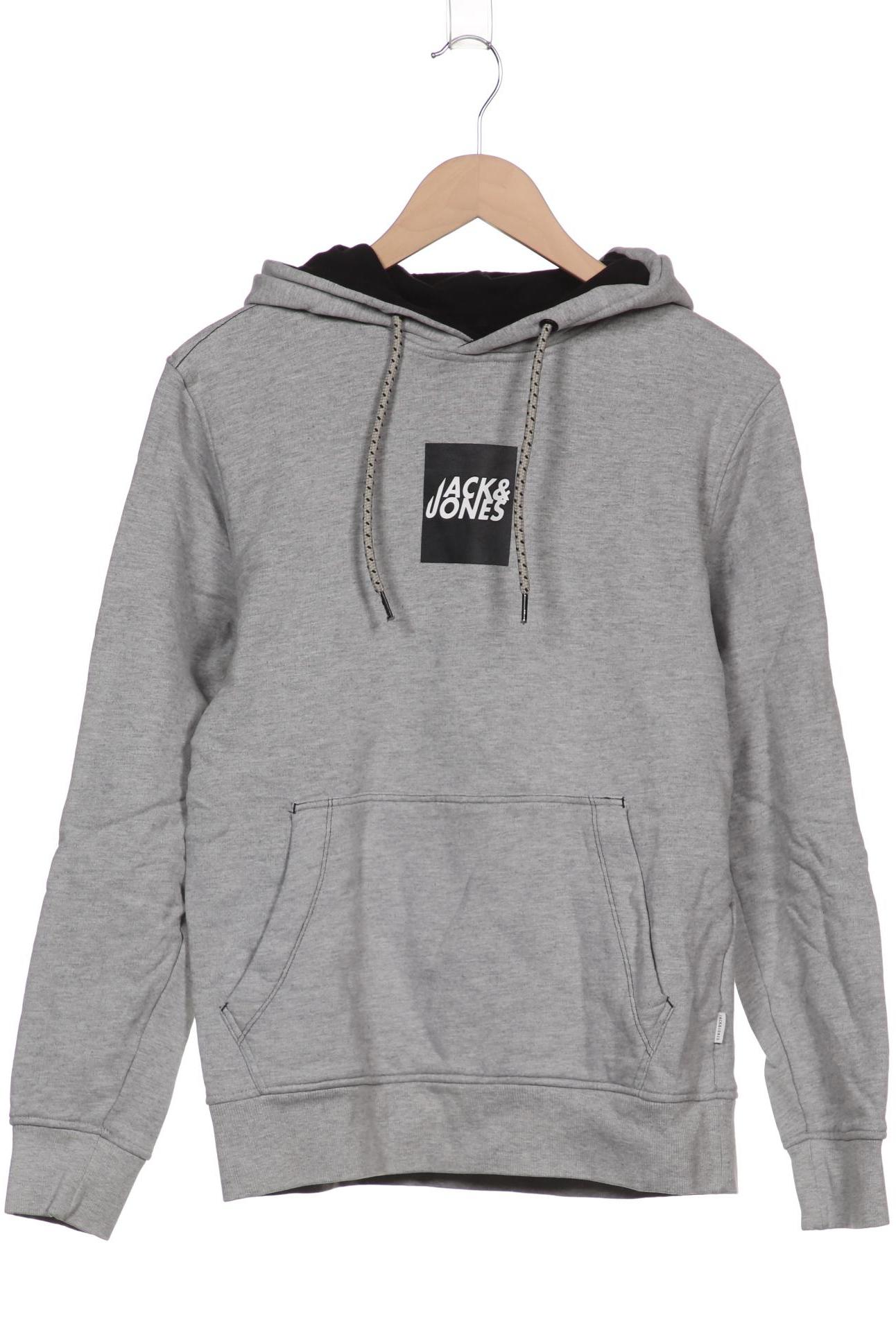 

Jack & Jones Herren Kapuzenpullover, grau