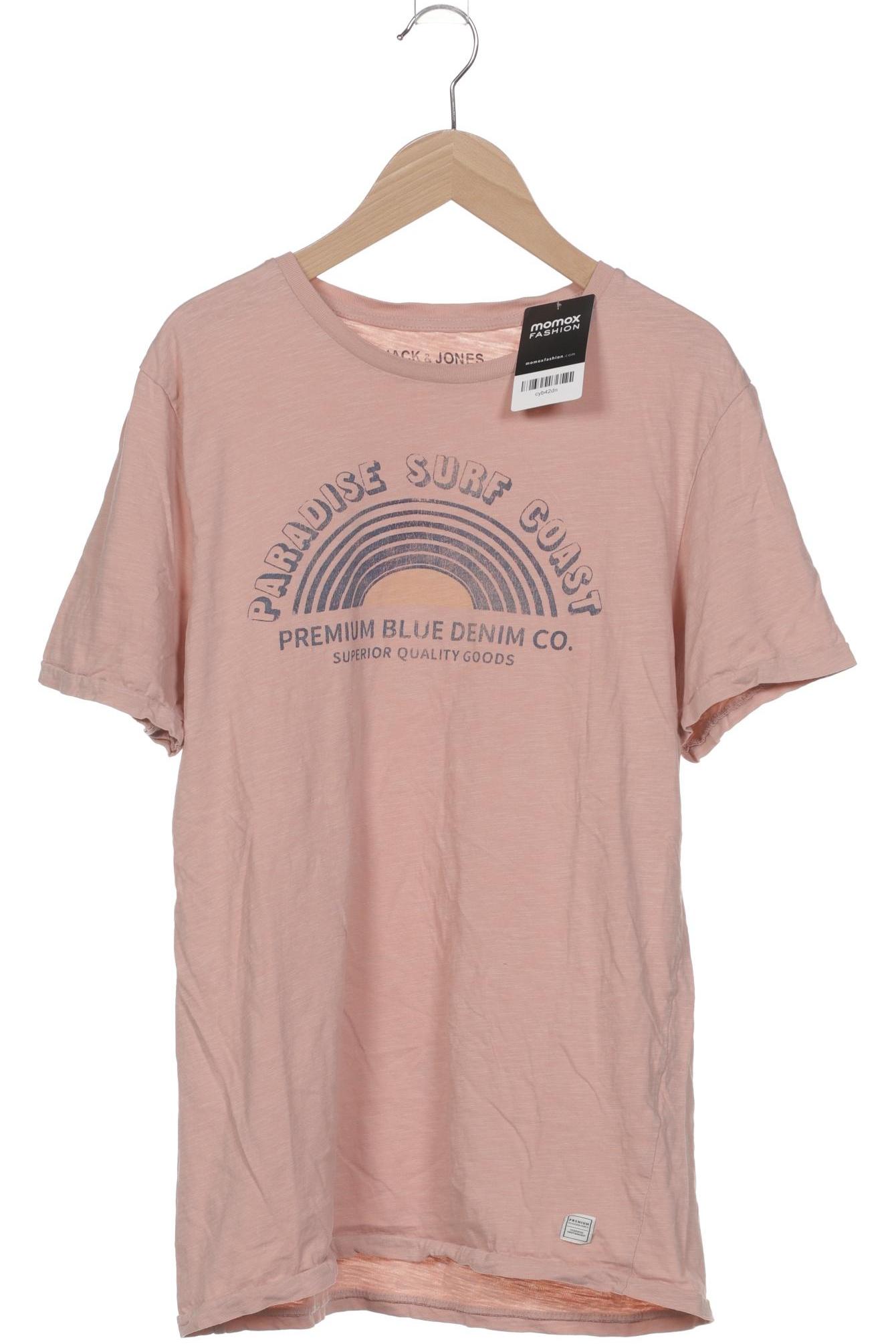 

Jack & Jones Herren T-Shirt, pink, Gr. 52