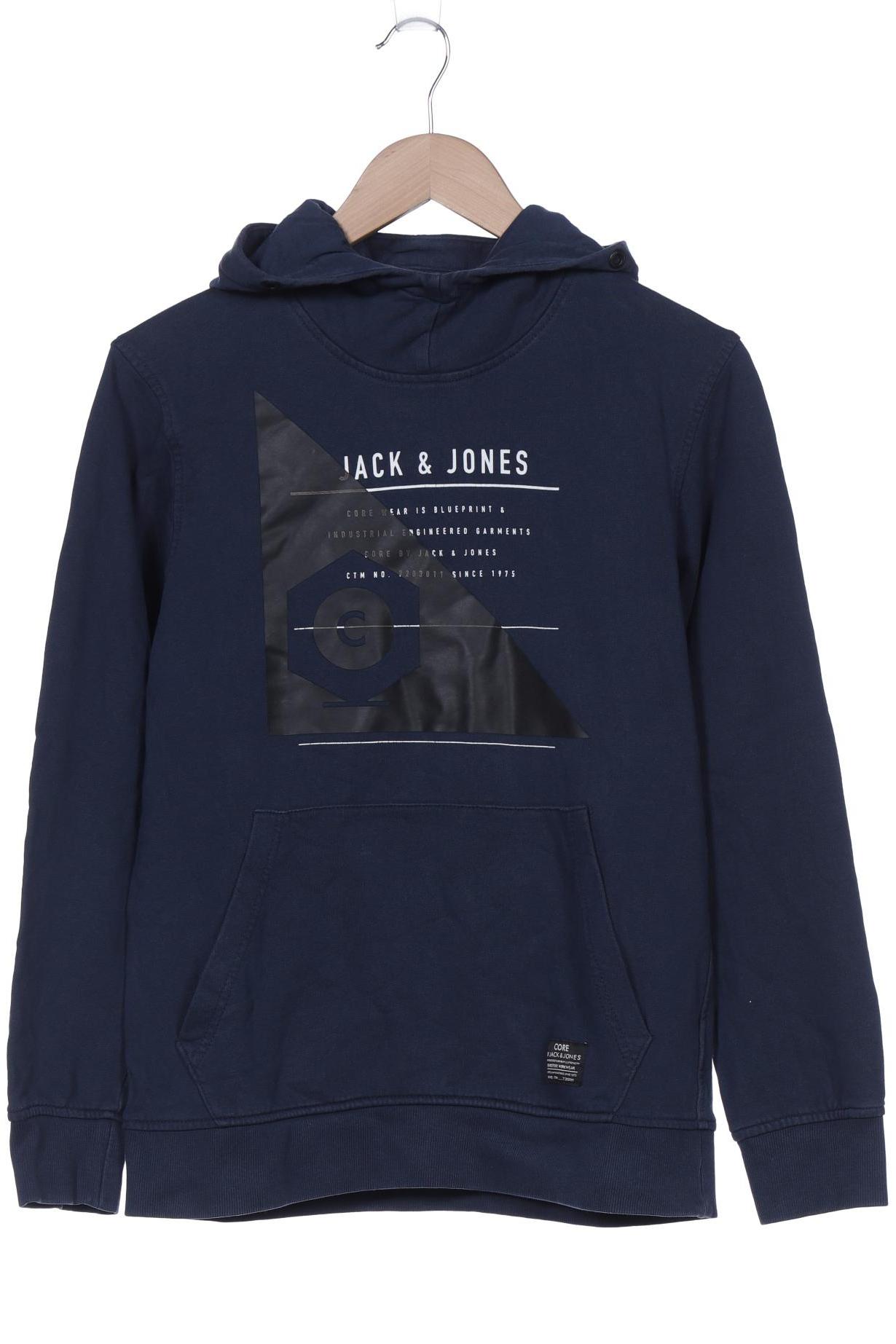 

Jack & Jones Herren Kapuzenpullover, marineblau, Gr. 46