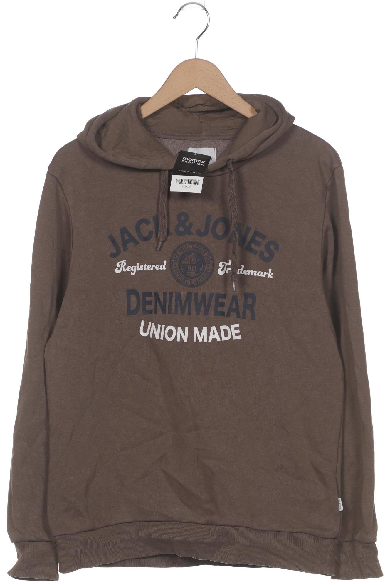 

Jack & Jones Herren Kapuzenpullover, braun, Gr. 52