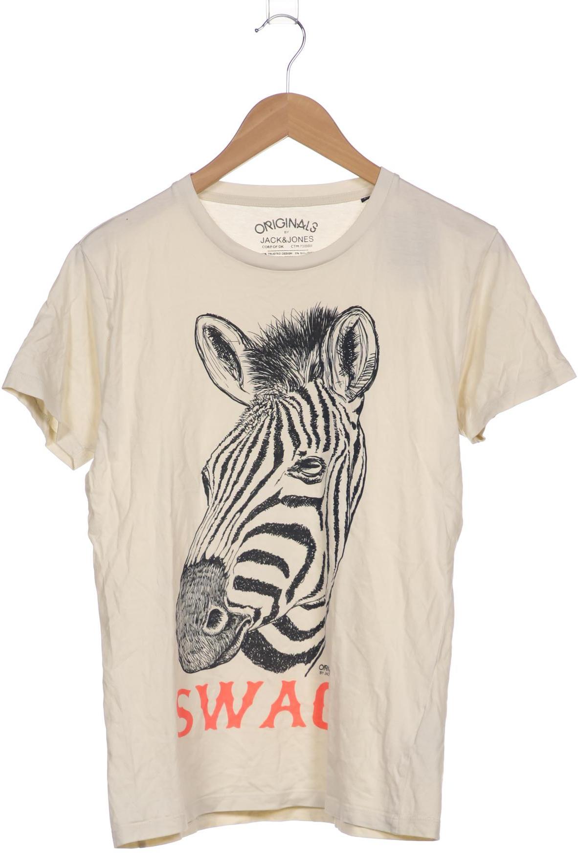 

Jack & Jones Herren T-Shirt, cremeweiß, Gr. 48
