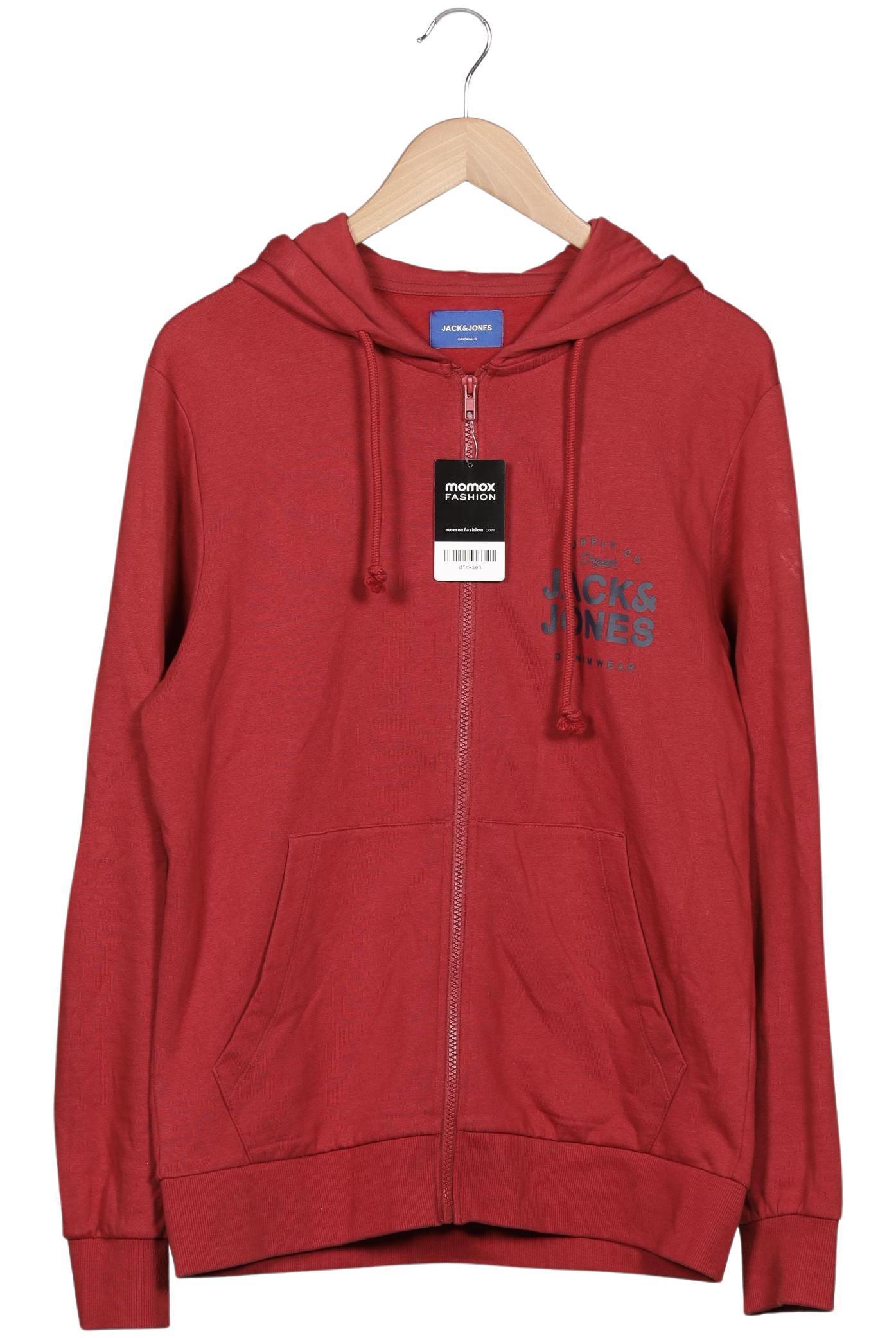 

Jack & Jones Herren Kapuzenpullover, bordeaux, Gr. 48