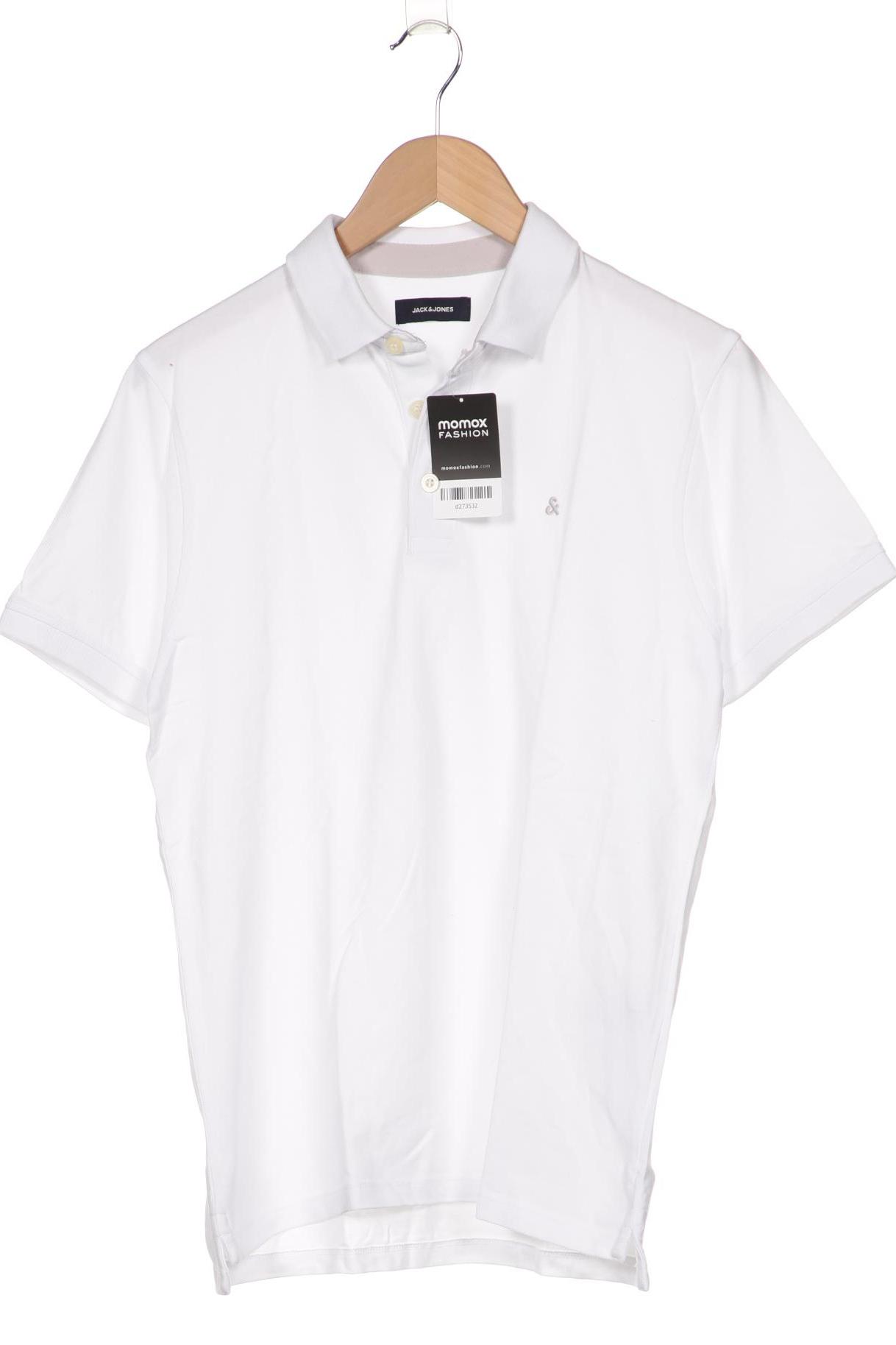 

Jack & Jones Herren Poloshirt, weiß, Gr. 48