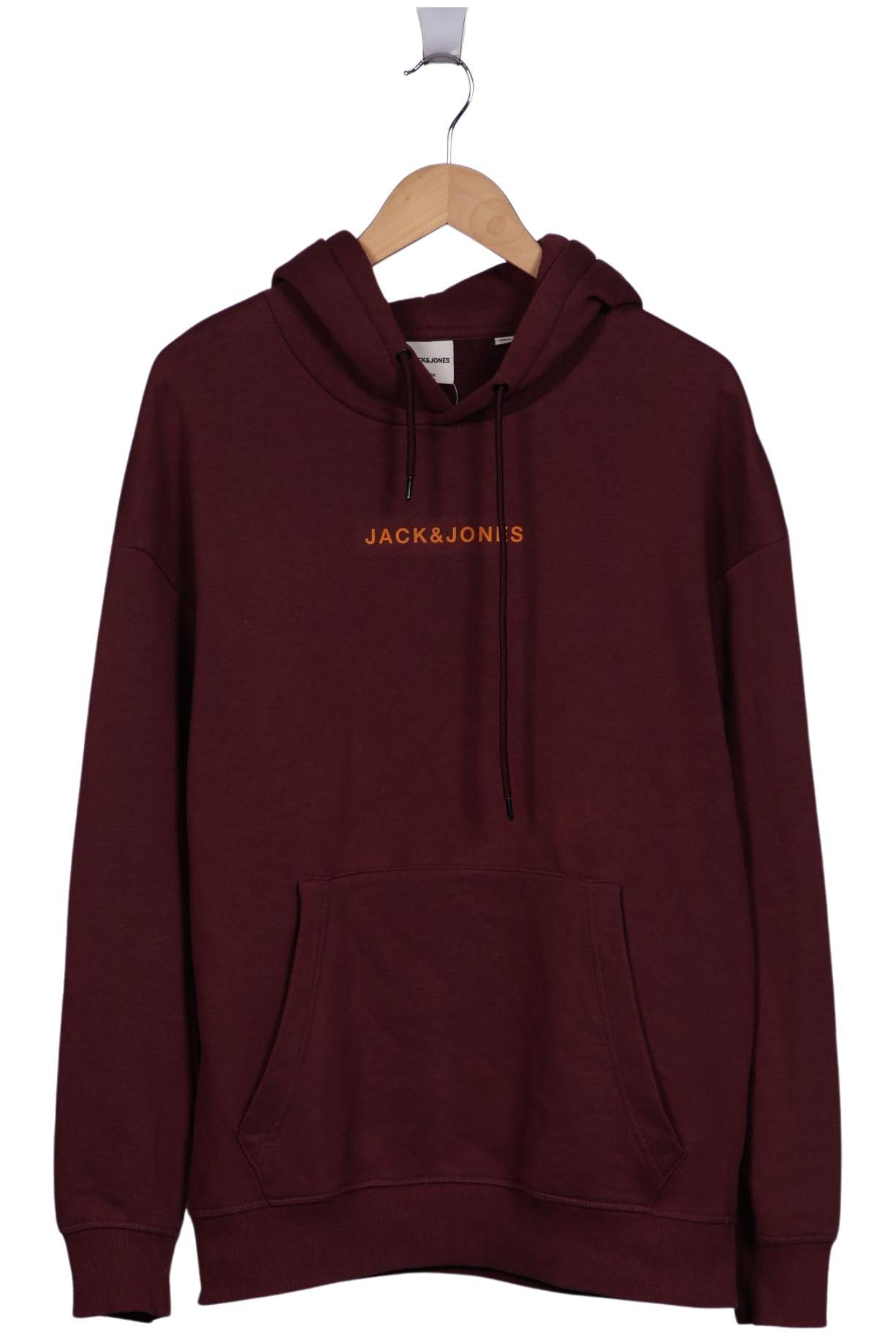 

Jack & Jones Herren Kapuzenpullover, bordeaux, Gr. 54