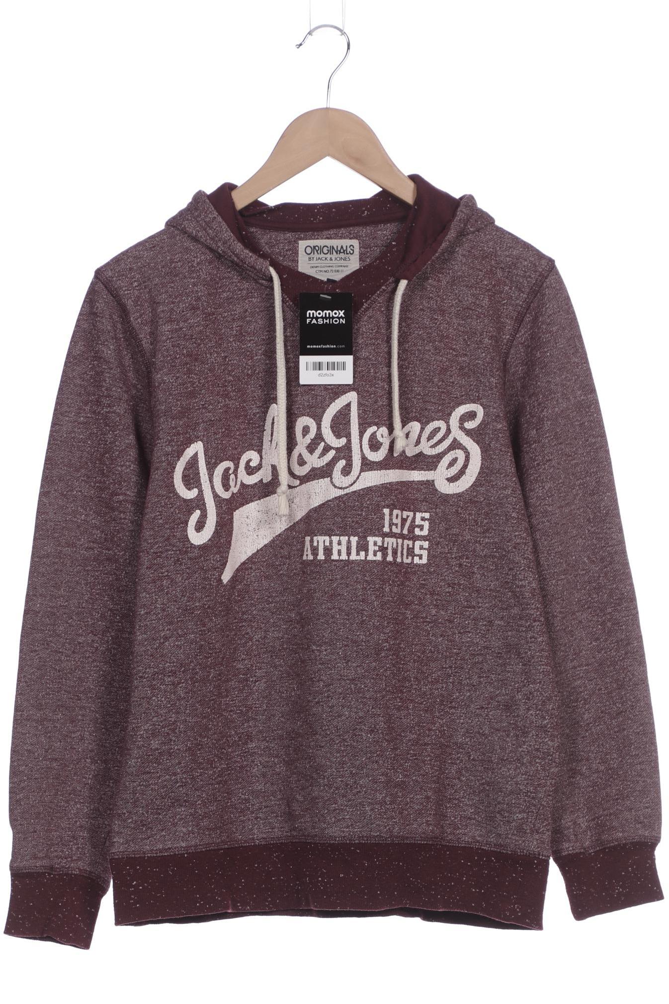 

Jack & Jones Herren Kapuzenpullover, bordeaux, Gr. 48