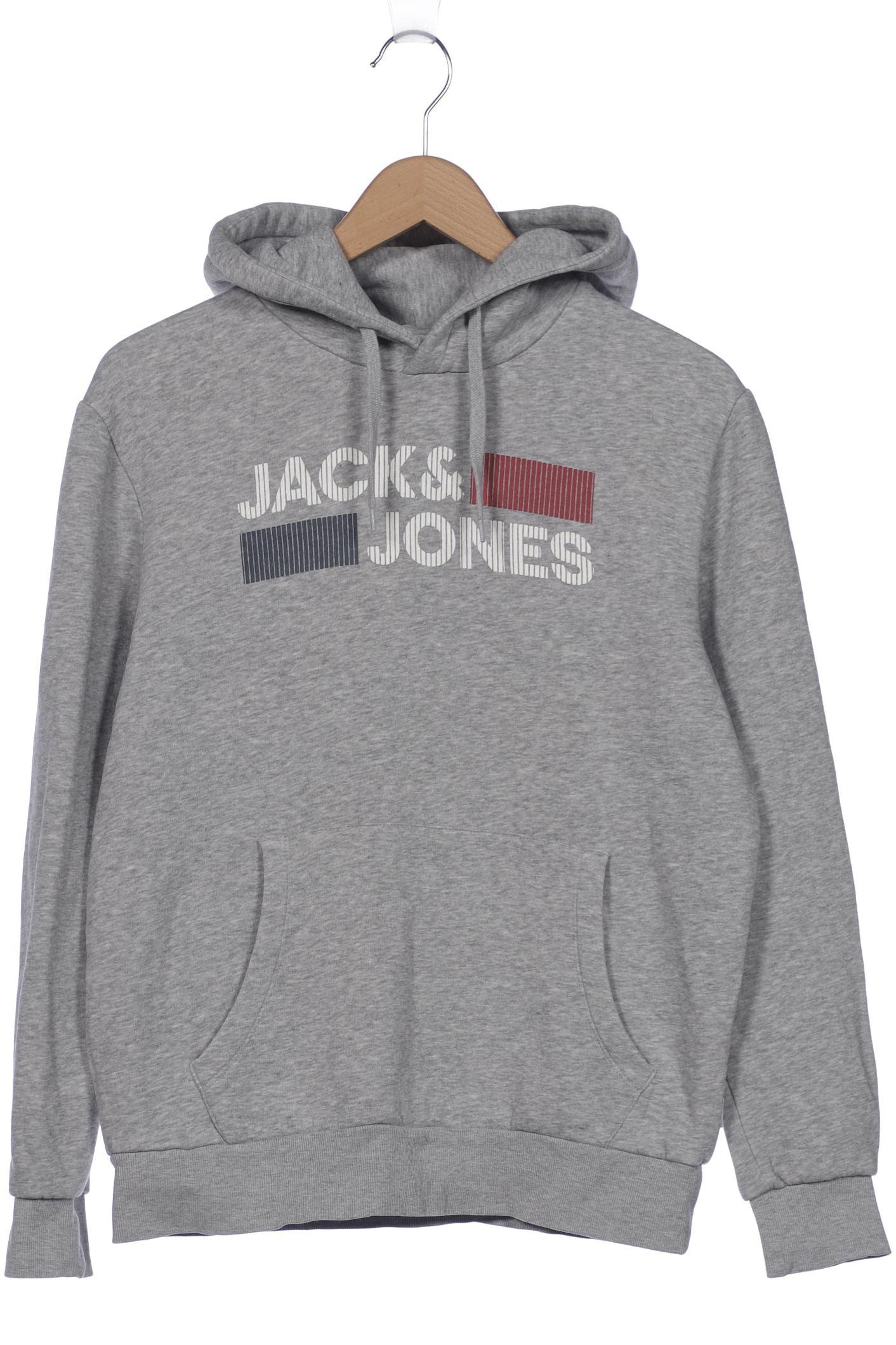 

JACK & JONES Herren Kapuzenpullover, grau