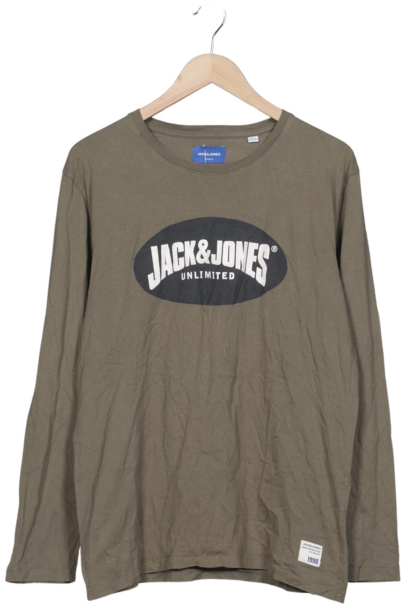 

Jack & Jones Herren Langarmshirt, grün, Gr. 54