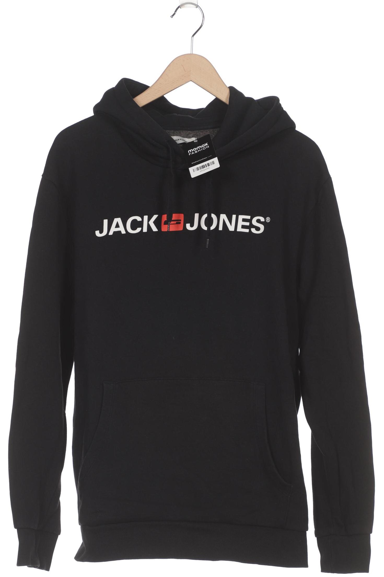 

Jack & Jones Herren Kapuzenpullover, schwarz, Gr. 56