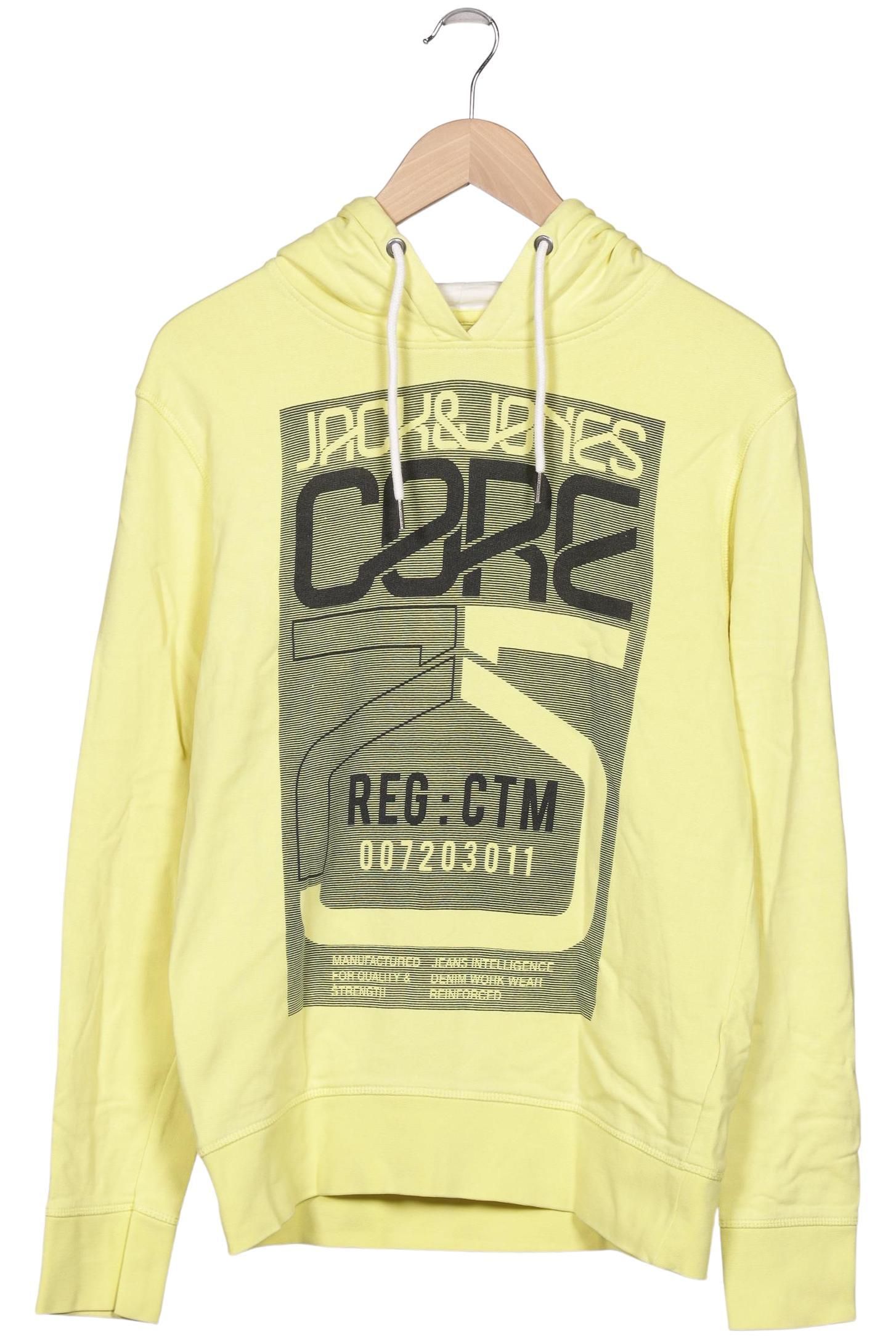 

Jack & Jones Herren Kapuzenpullover, gelb, Gr. 48