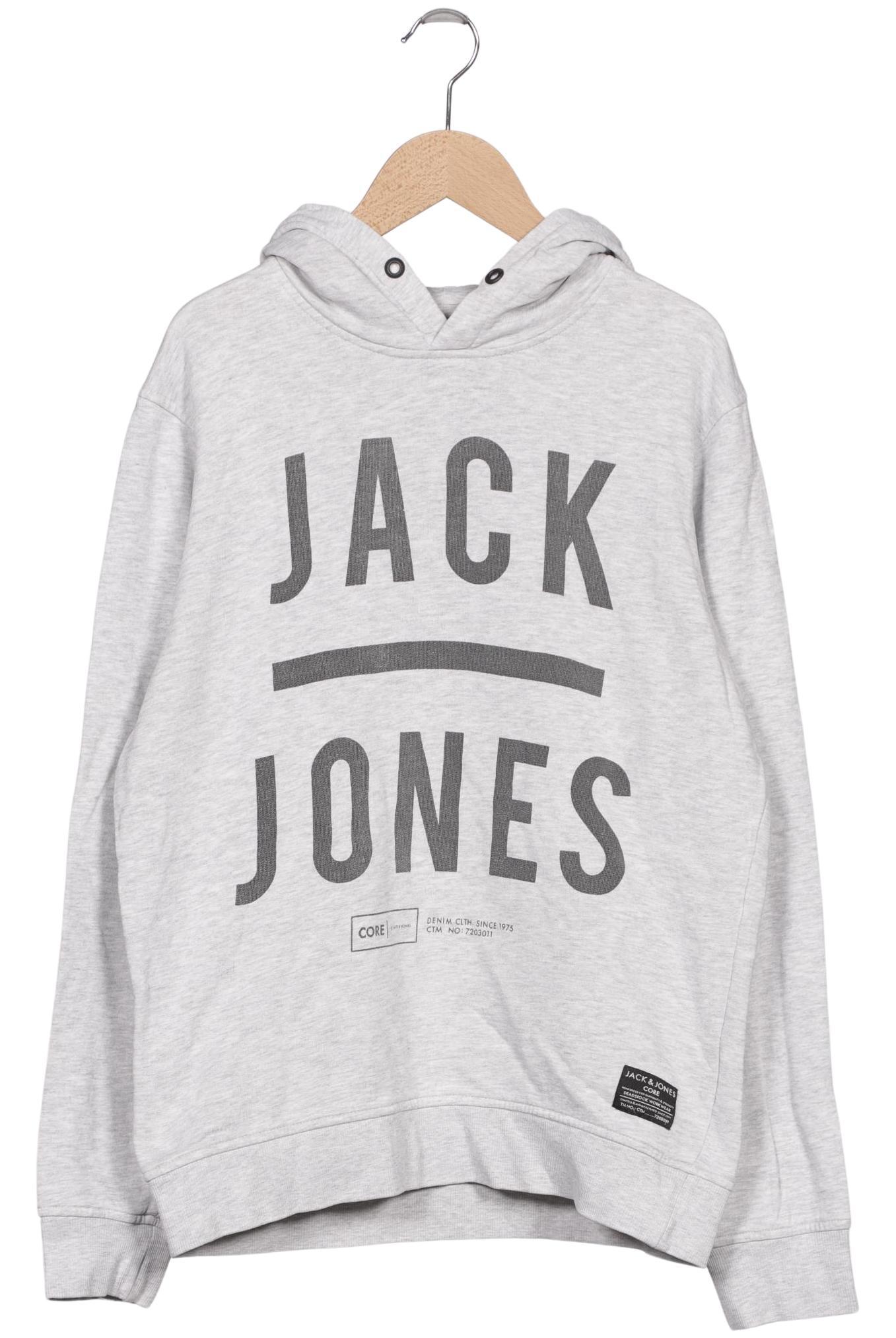 

Jack & Jones Herren Kapuzenpullover, grau, Gr. 46